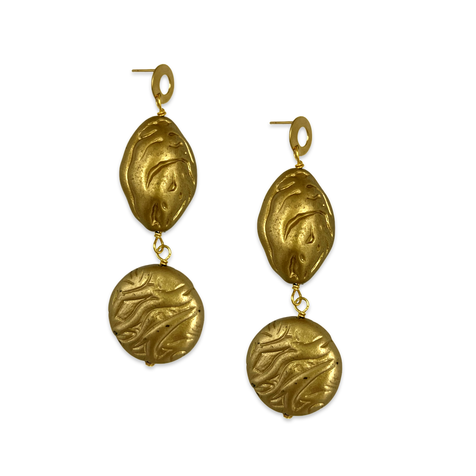 Chestnut Drop Earring