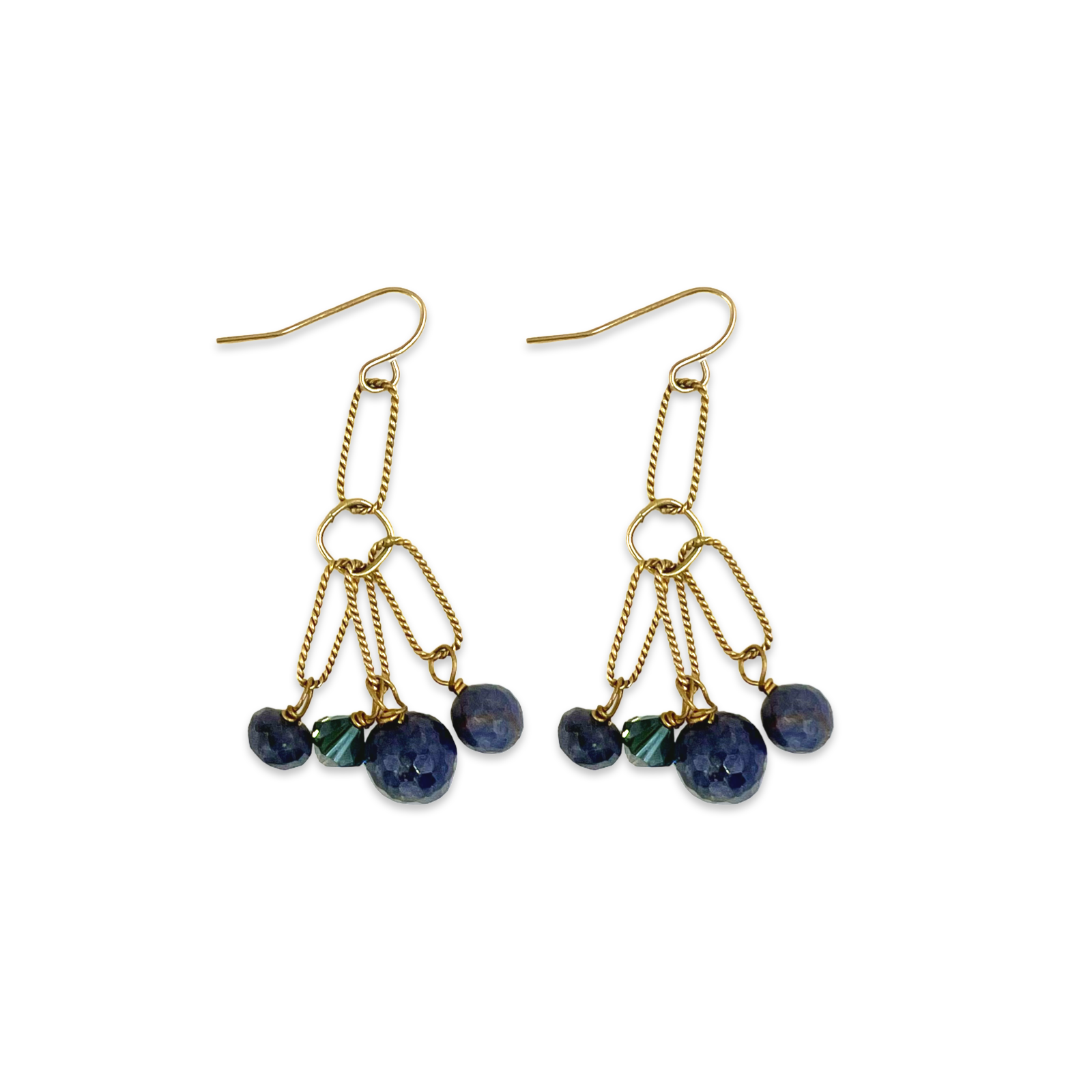Blueberry Candace Burundi Earring