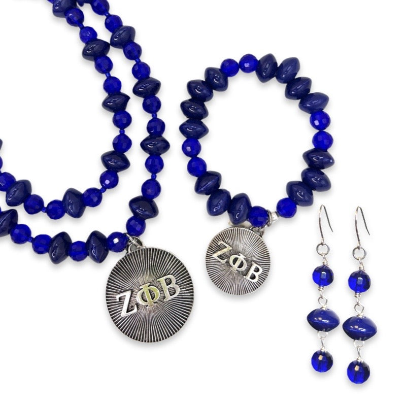 Zeta Blue Tried True Necklace