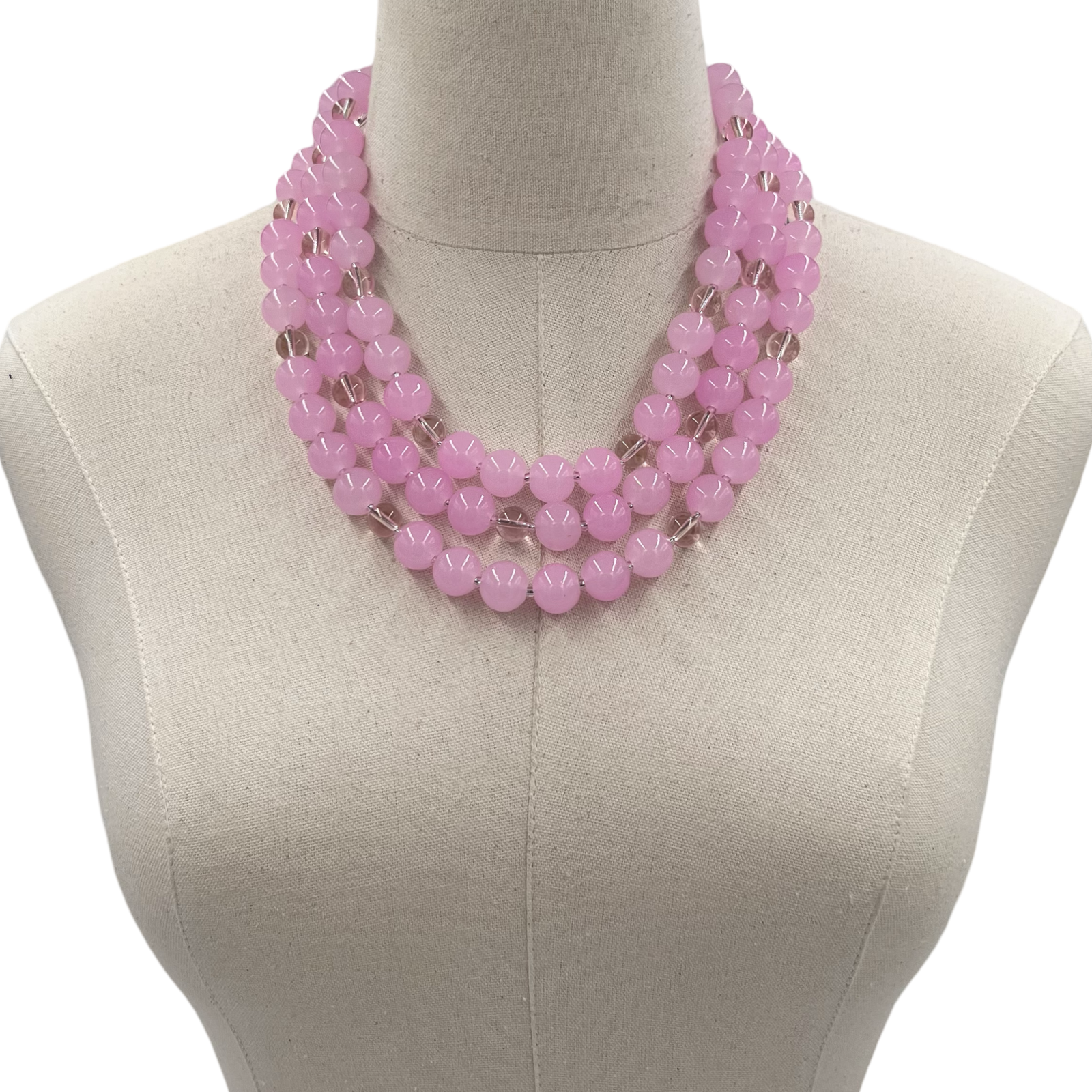 Pink Well Necklace