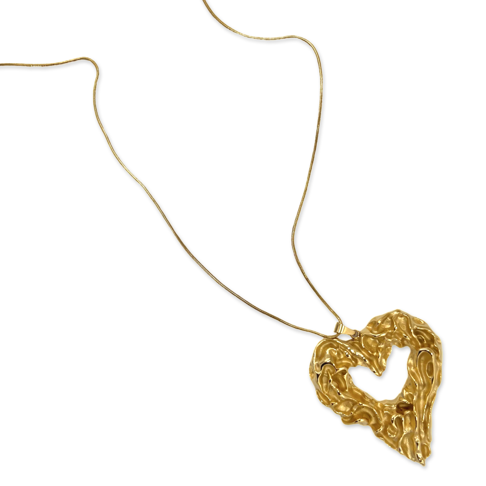 Solid Heart Necklace