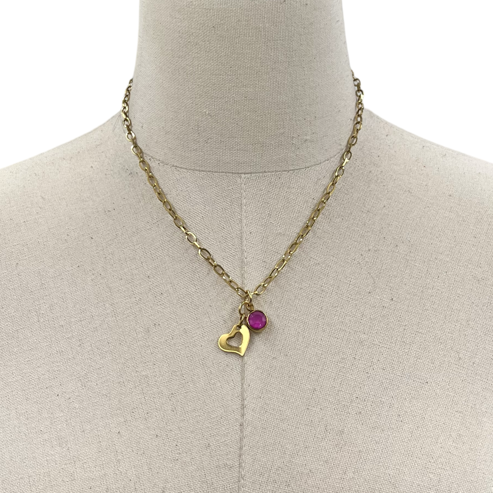 Val Heart Necklace