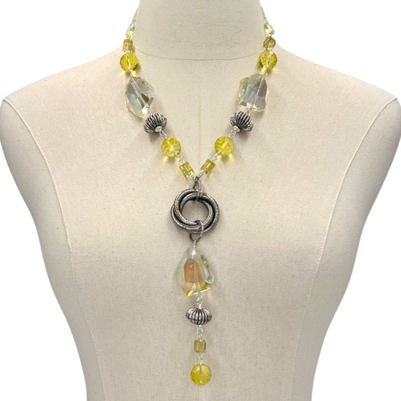 Lauras Yellow Necklace