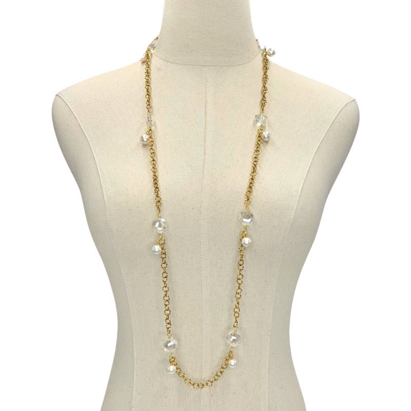 Crystal Clear Davis Necklace