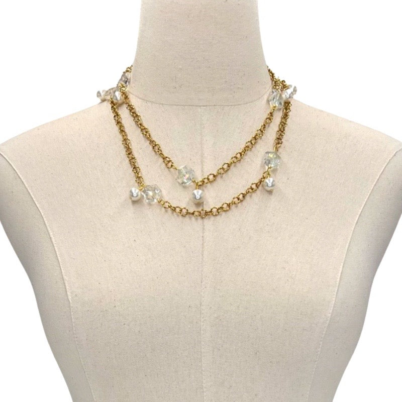 Crystal Clear Davis Necklace