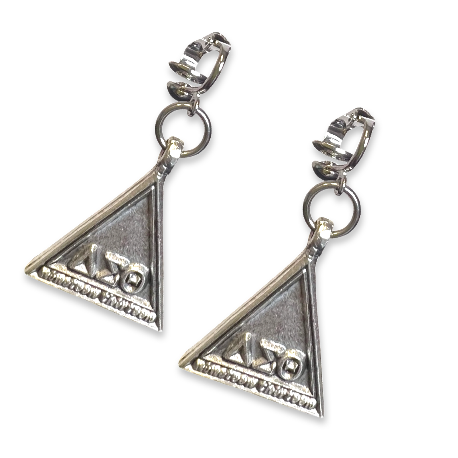 Delta Pyramid Earrings