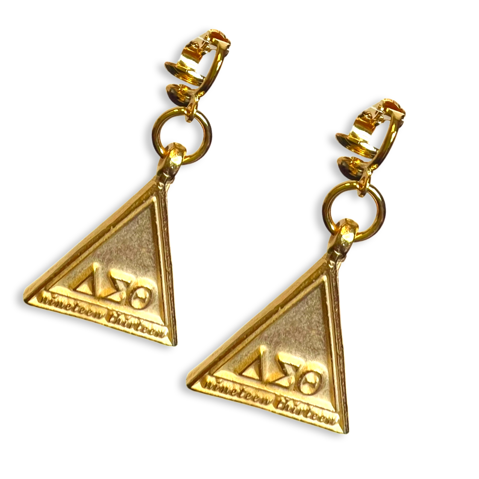Delta Pyramid Earrings