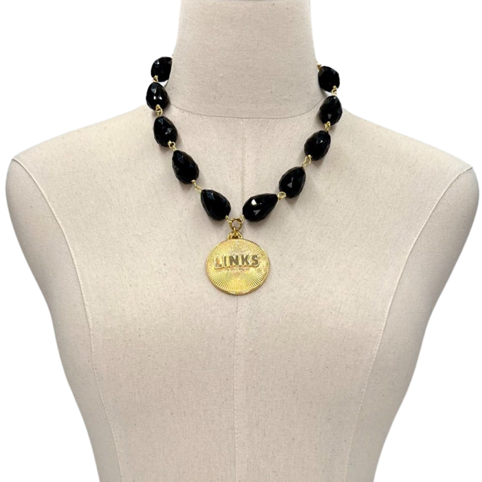 Links Black Judy Necklace