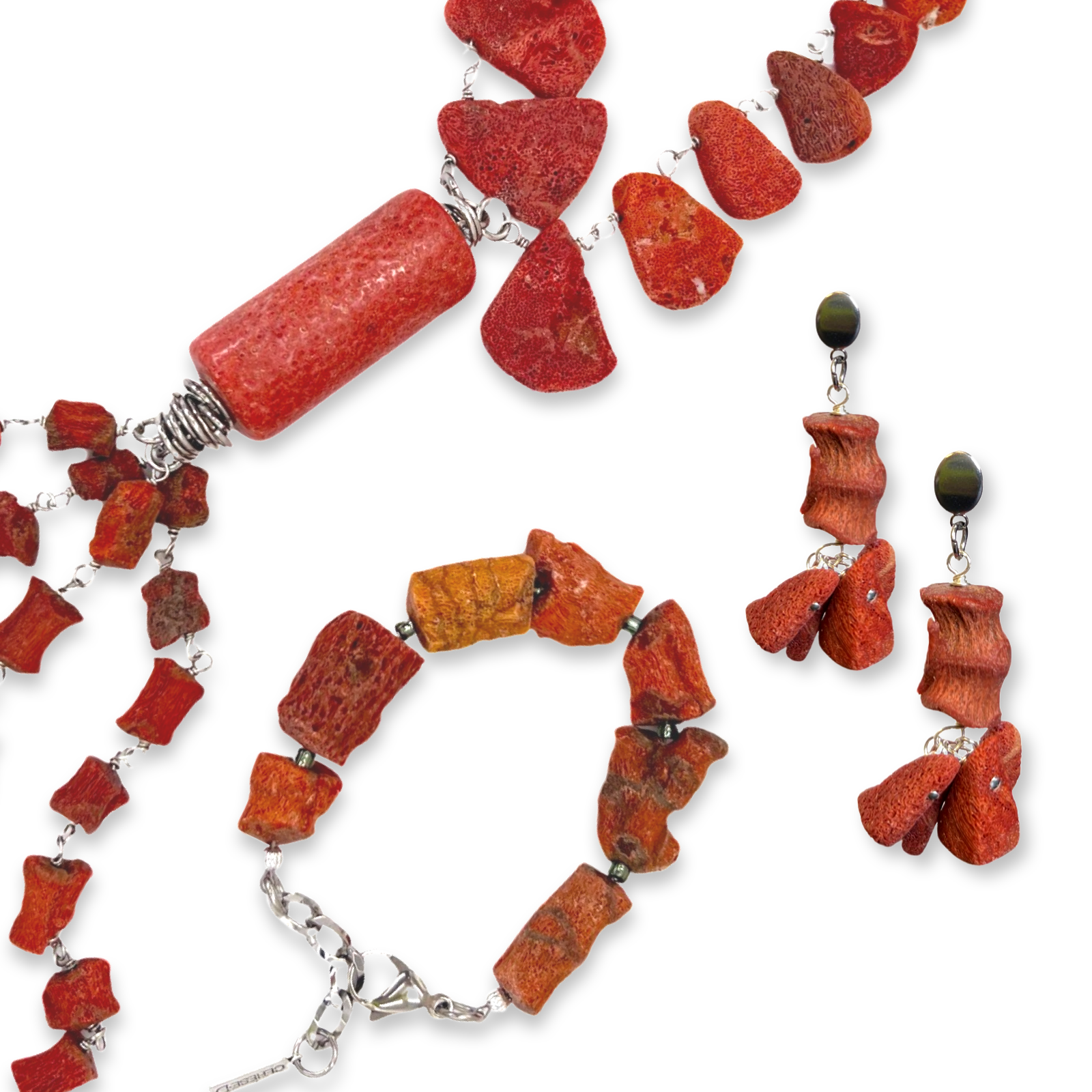 Coral Raton Necklace