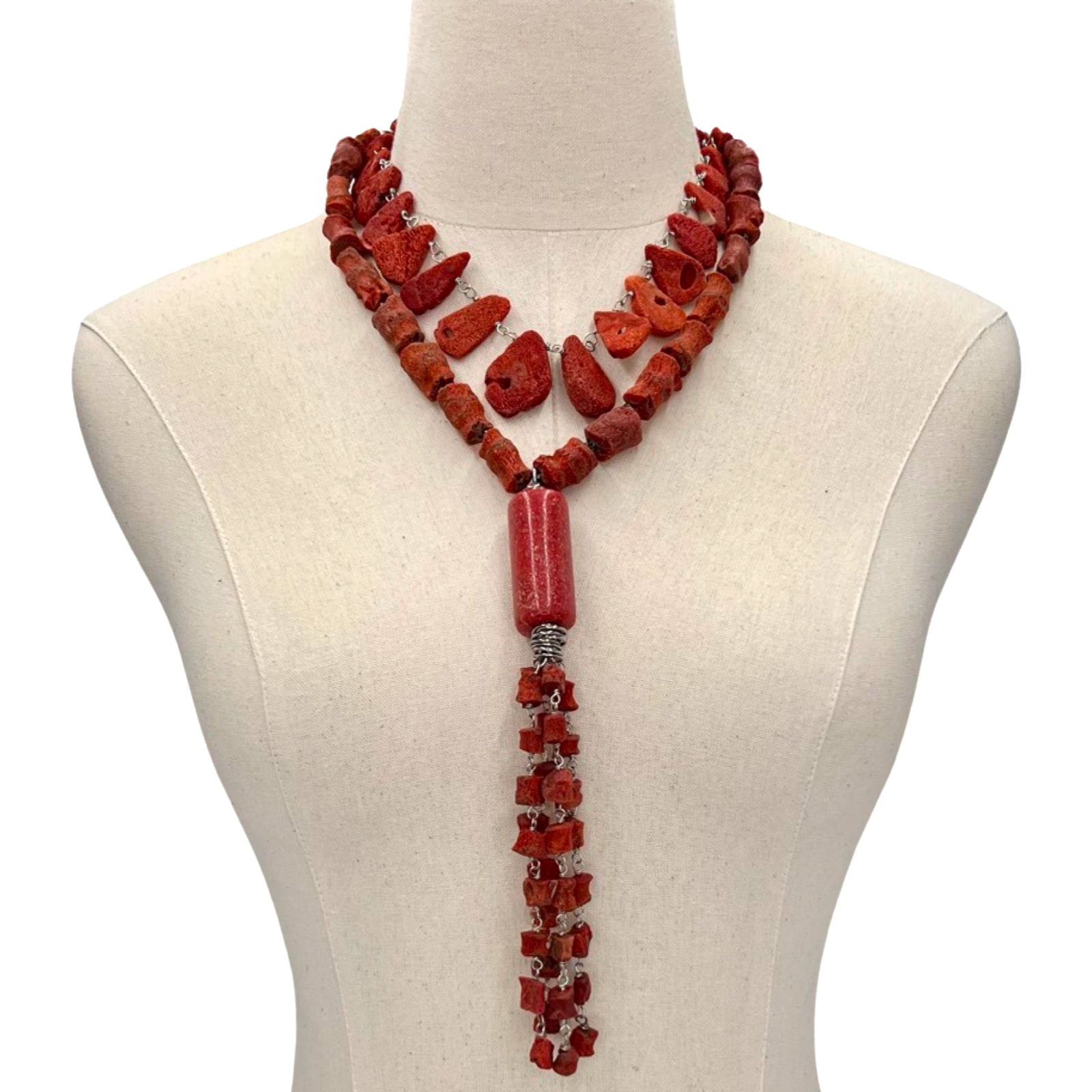 Coral Head Necklace