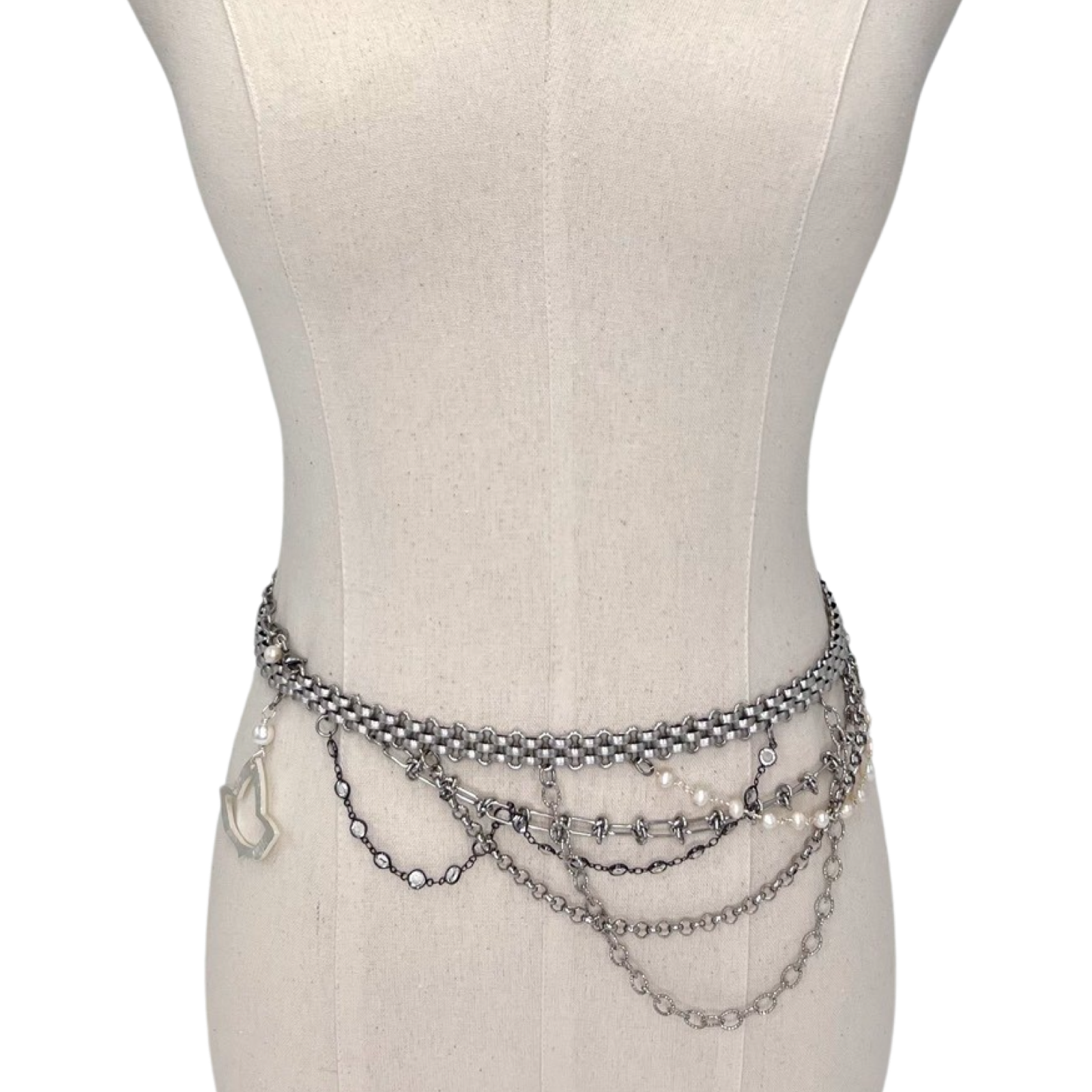 Scalloped Draped Belt