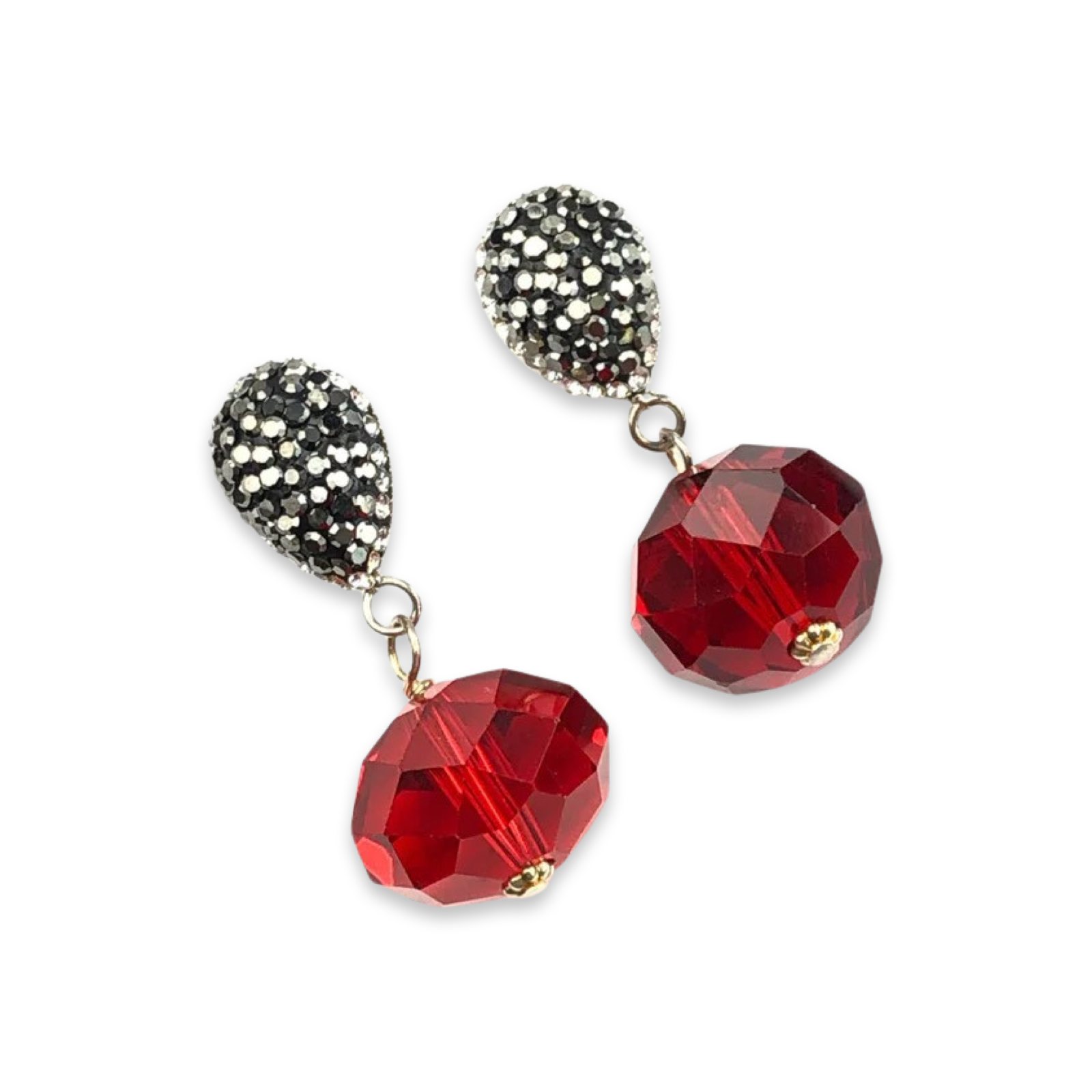 Red High Earring