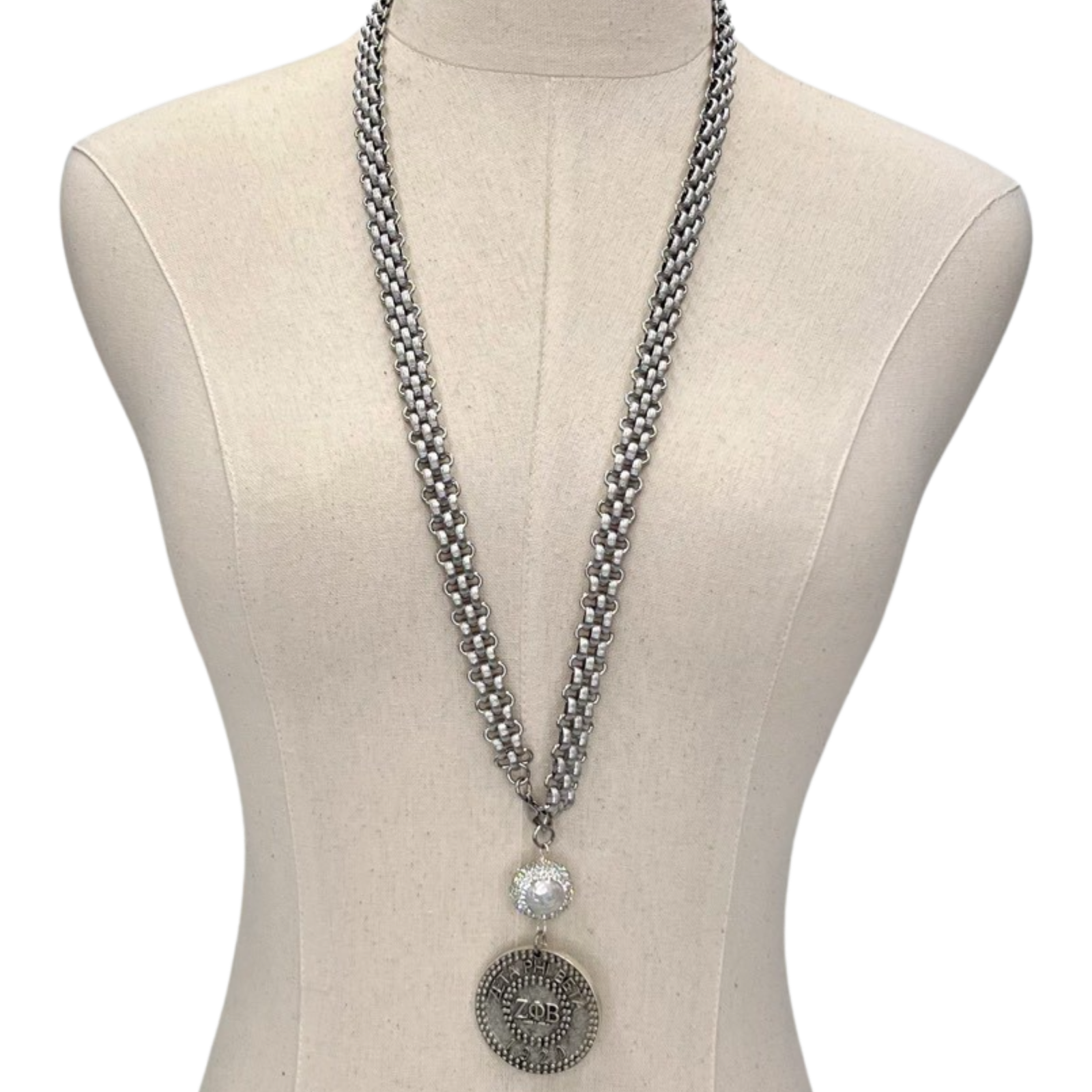 Zeta Vitri Chain Necklace