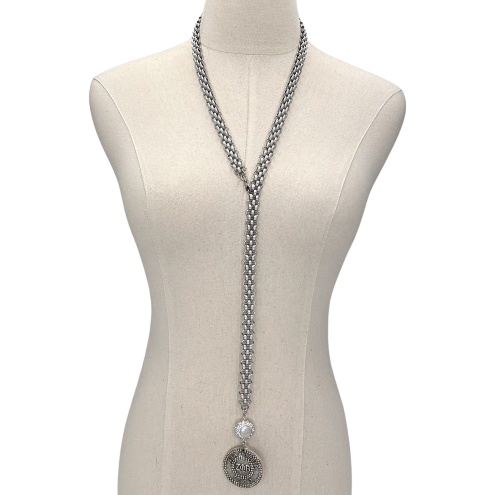 Zeta Vitri Chain Necklace