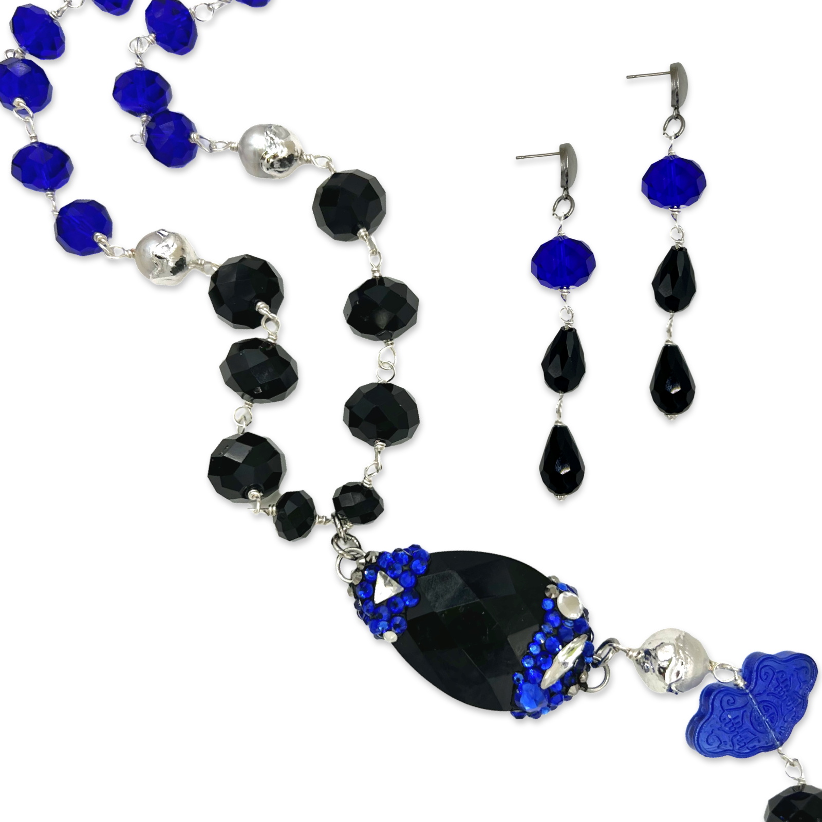 BlueBlack Twilight Necklace