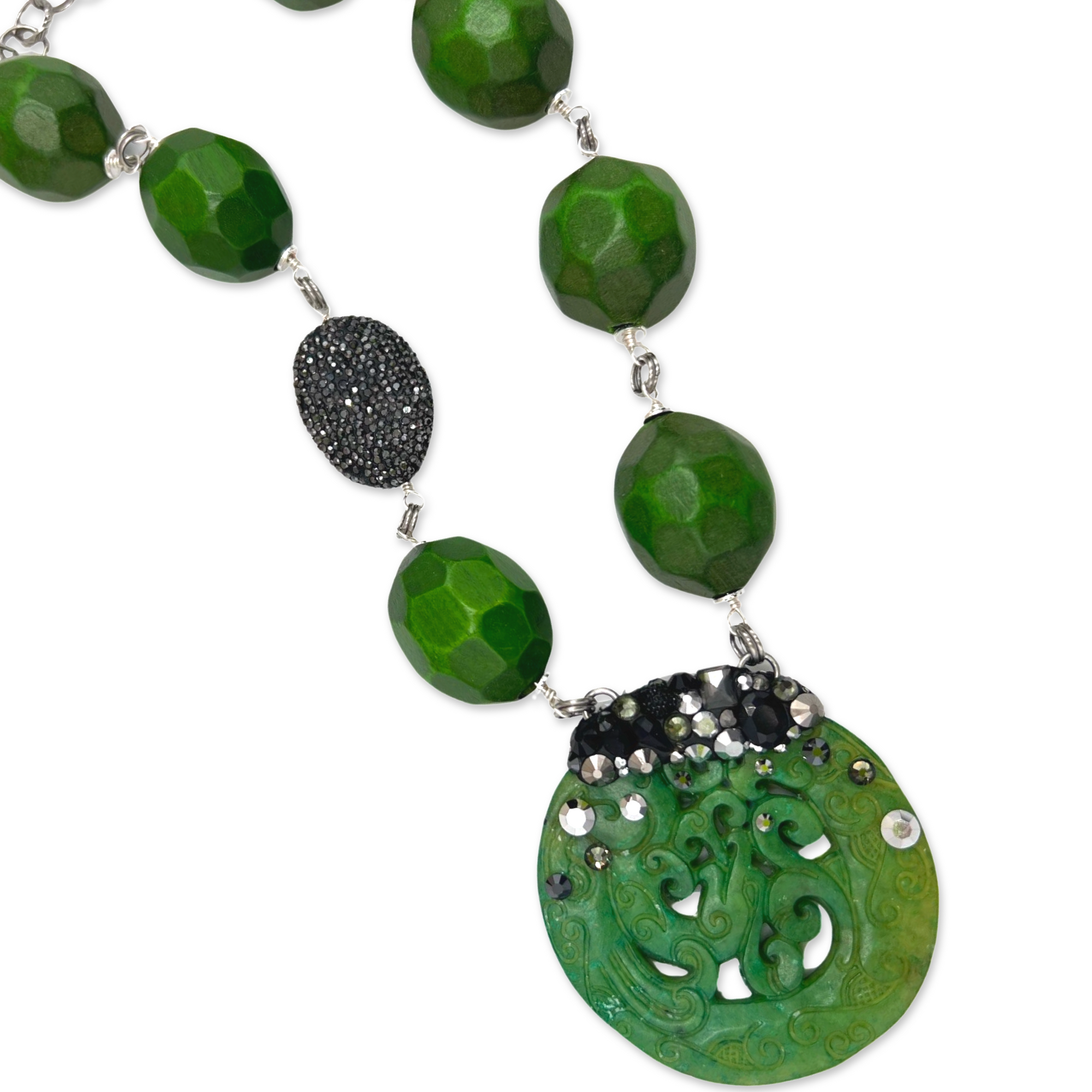 Green Billow Necklace