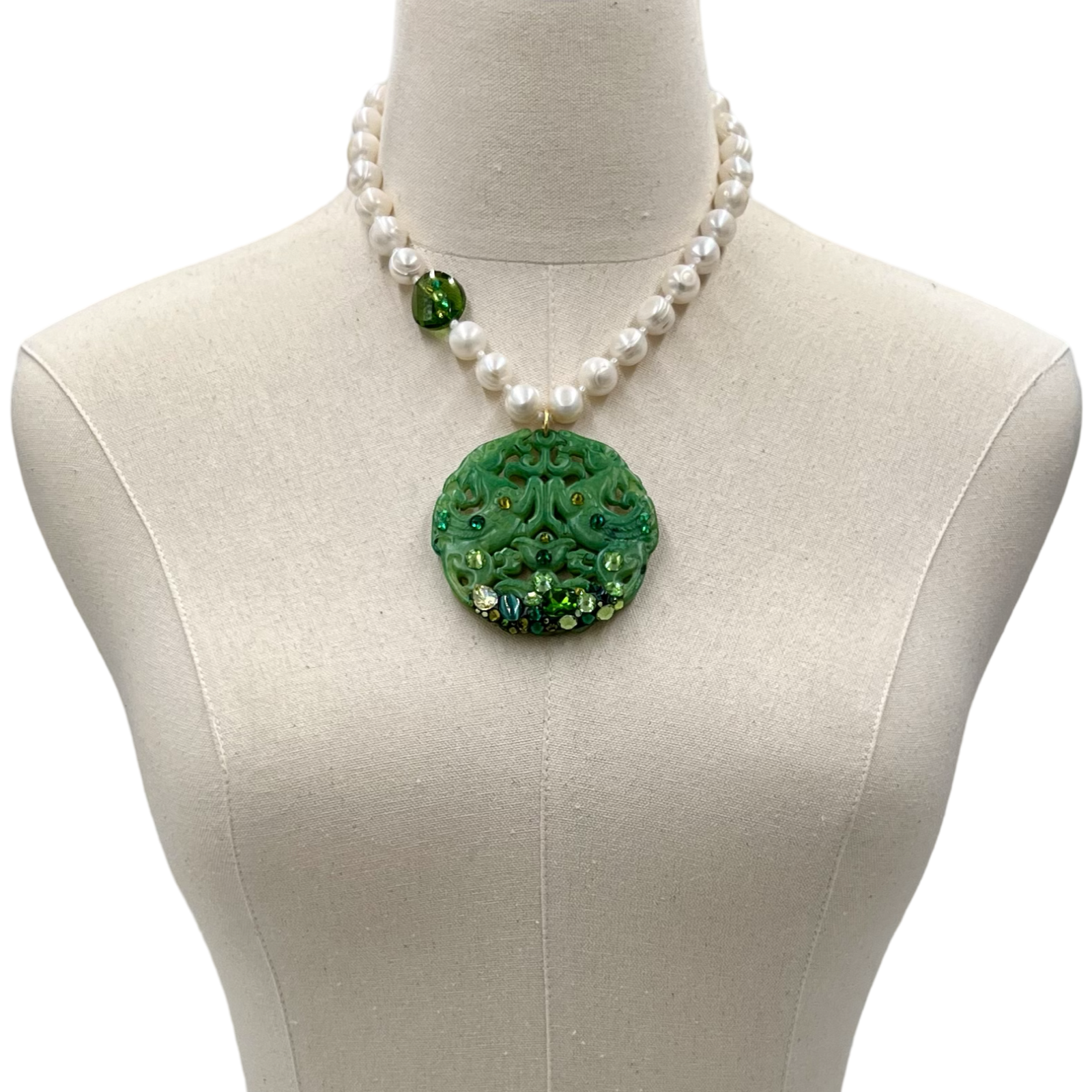 Green Impressive Necklace