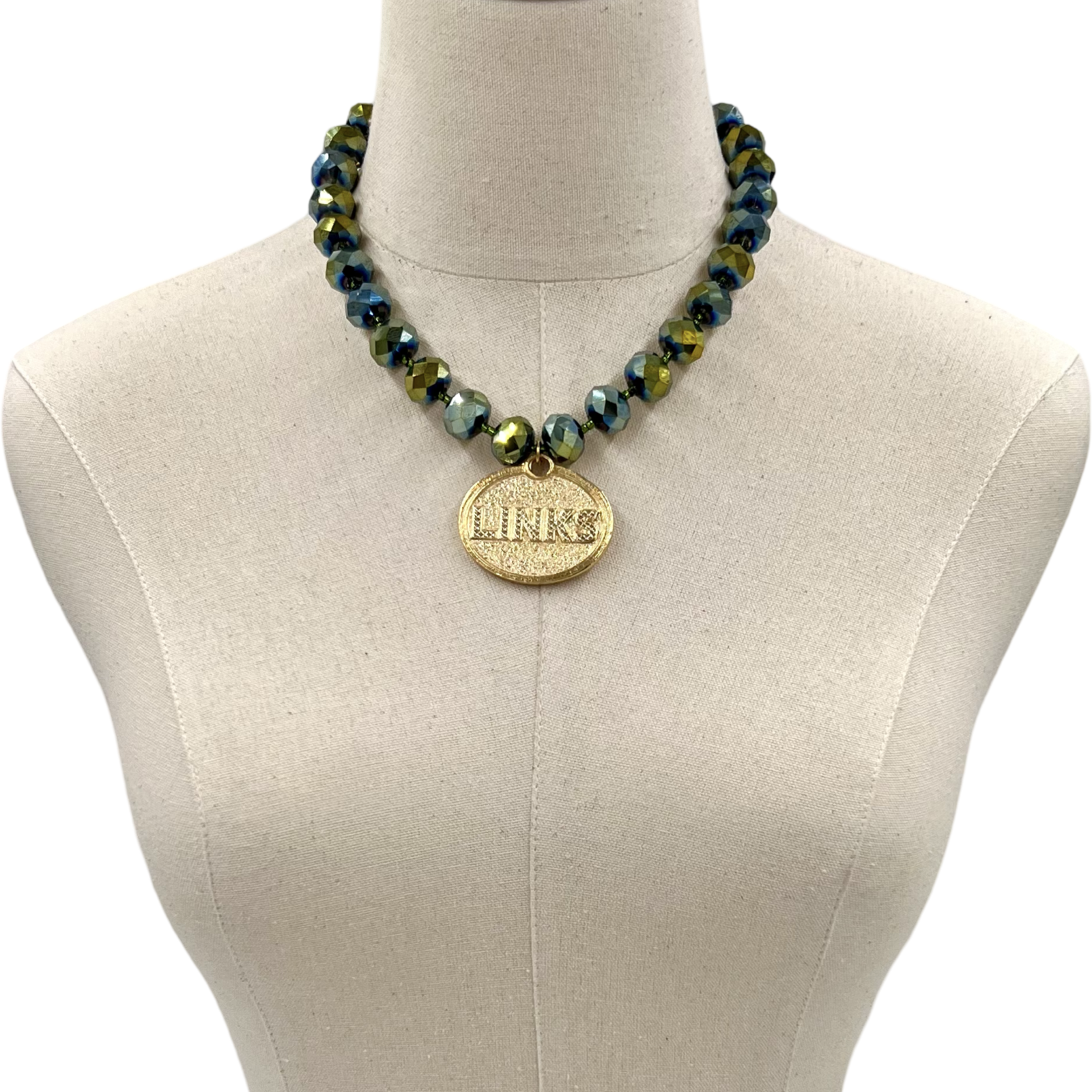 Links Limited Green Necklace