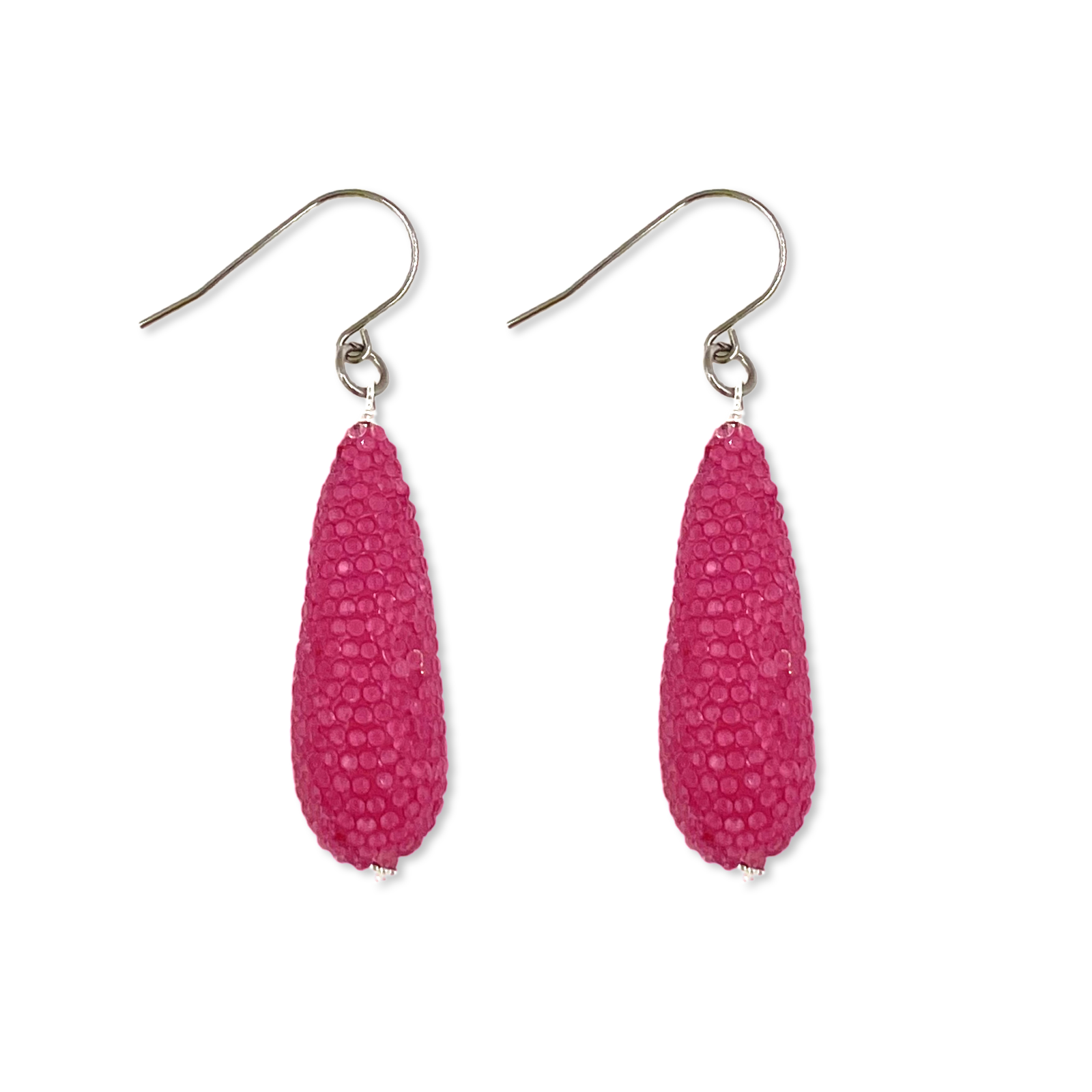 Posie Pink Teardrop Earring