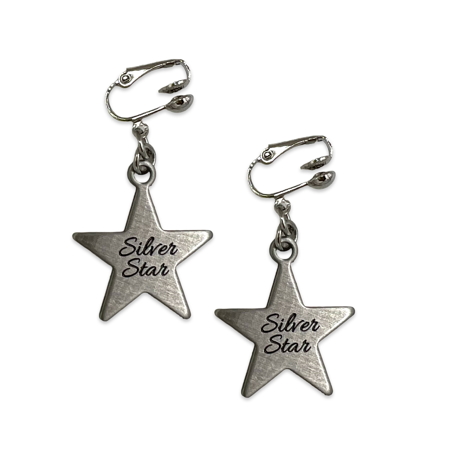 AKA Silver Star Earring