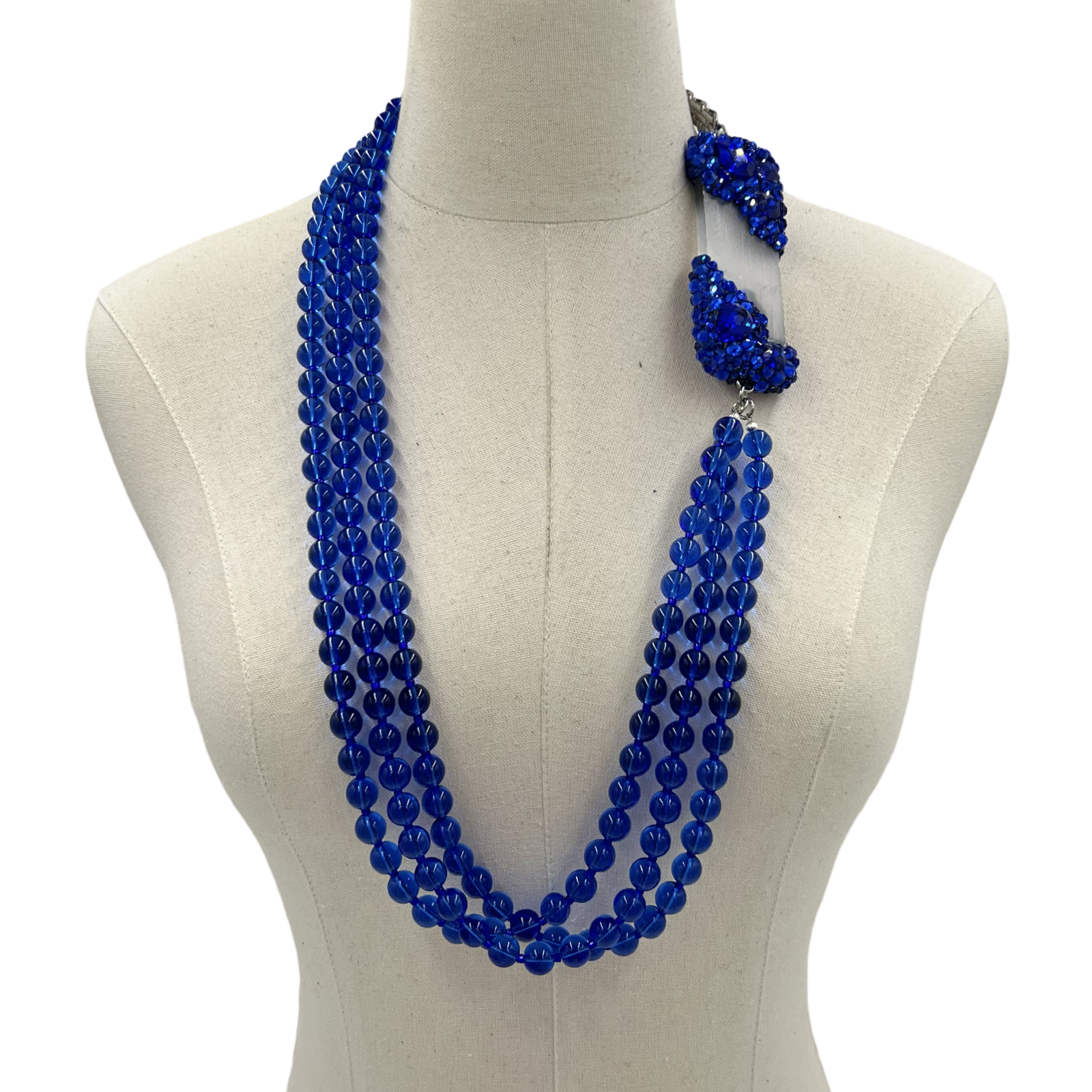 Blue Moira Necklace