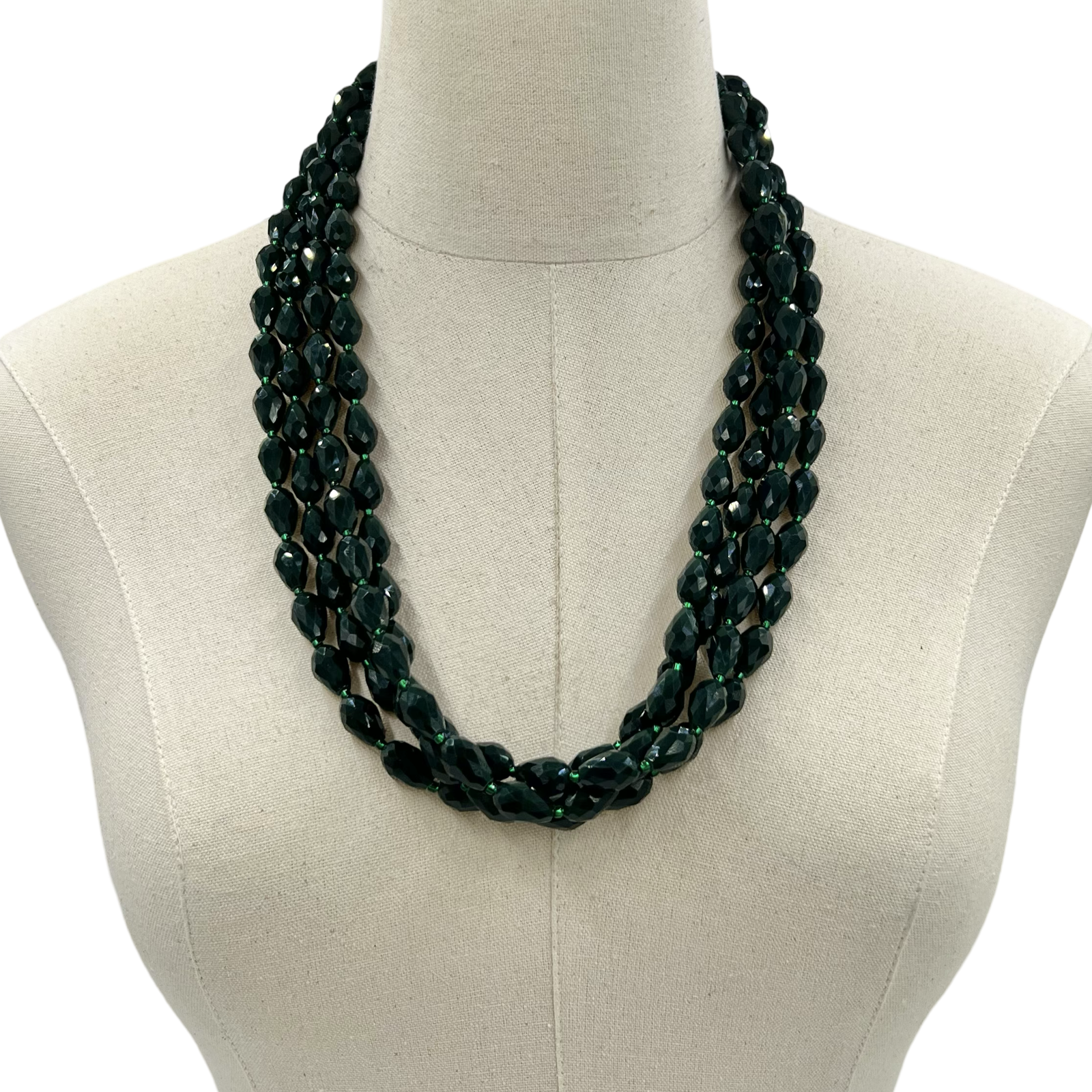 Green Sunbeam Necklace