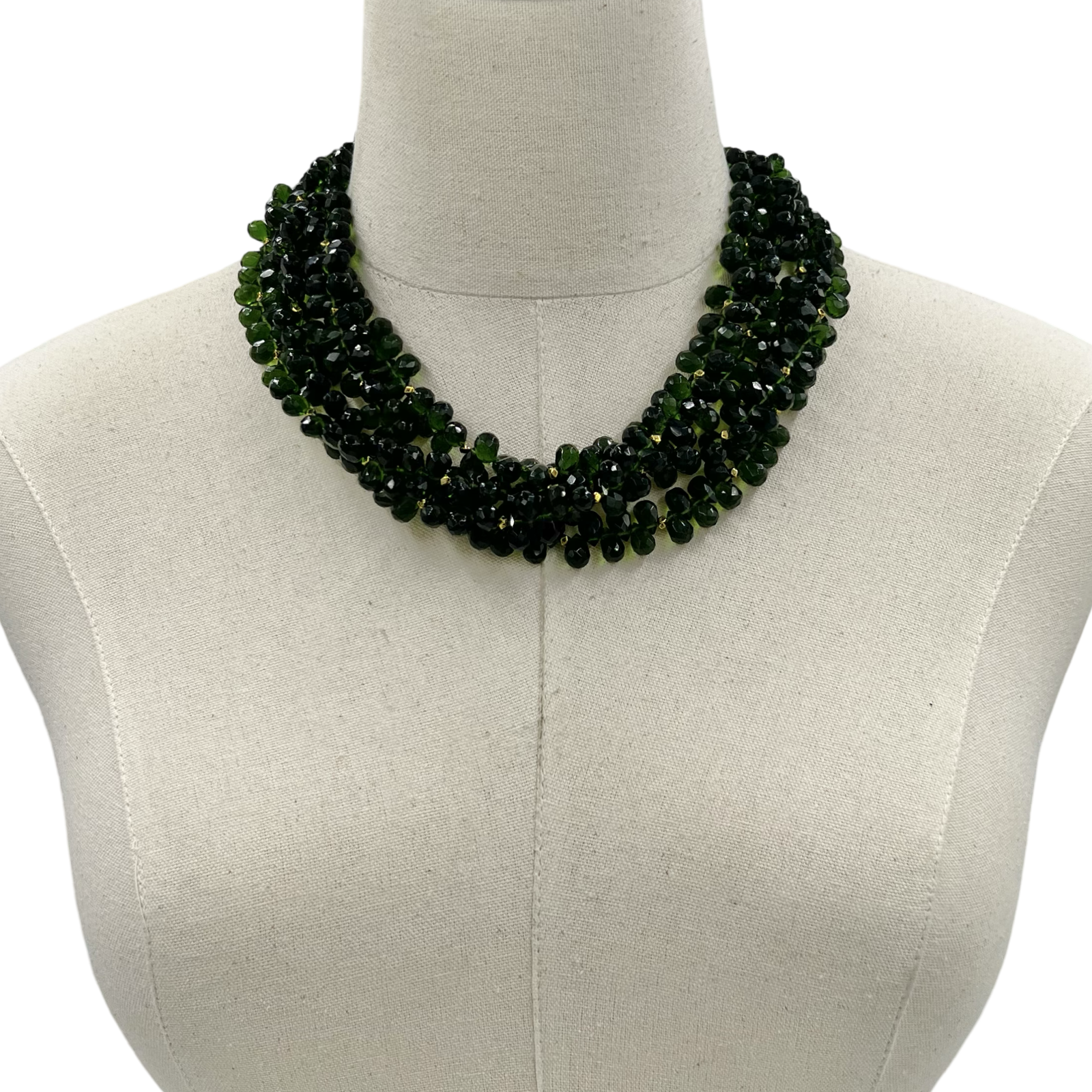 Underground Green Crystal Necklace