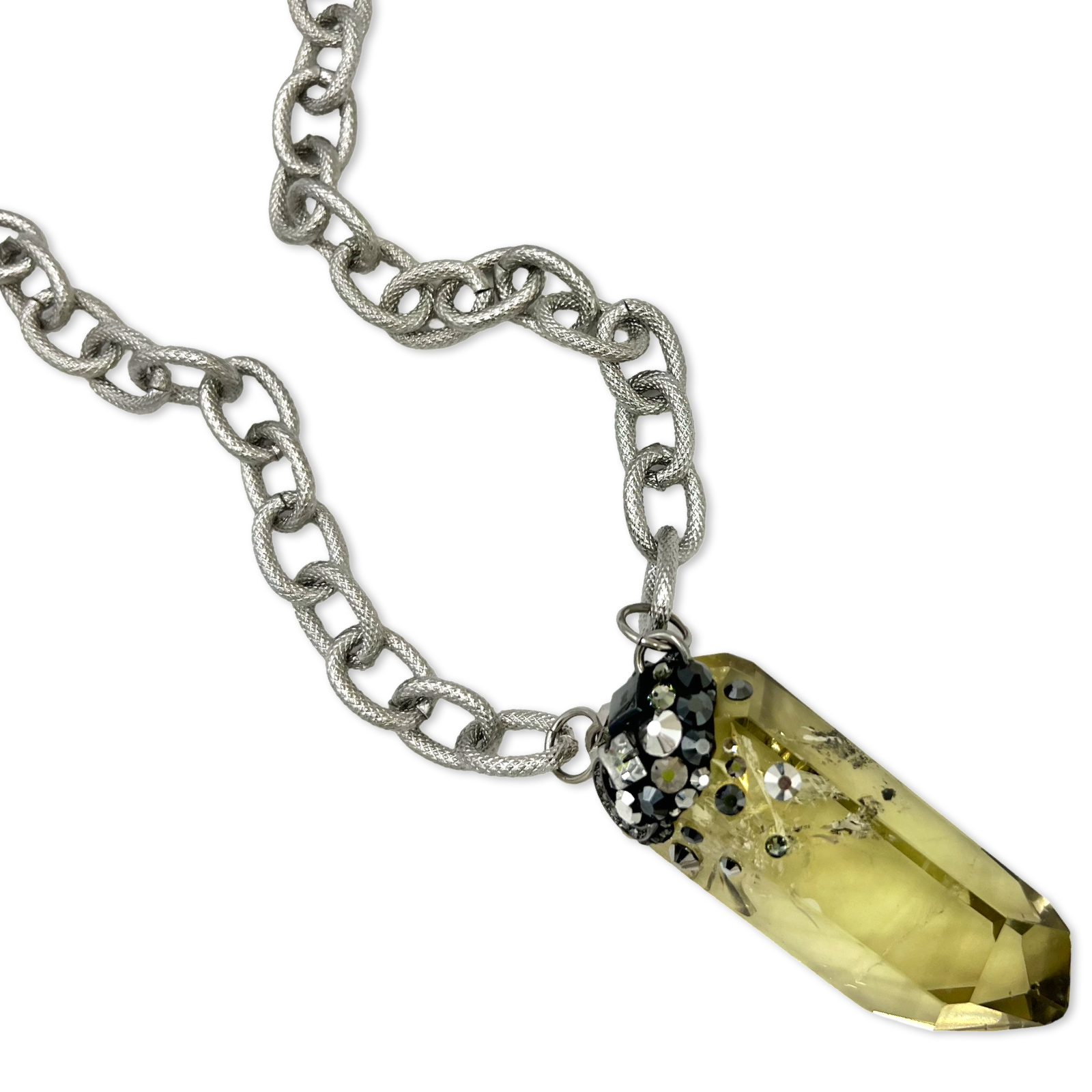 Seagram Lemon Necklace