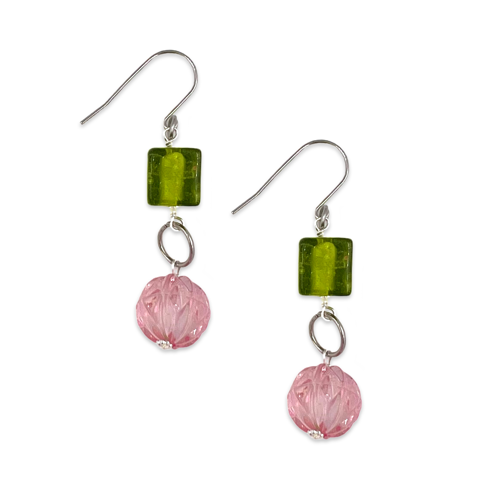 Green Apple Earring