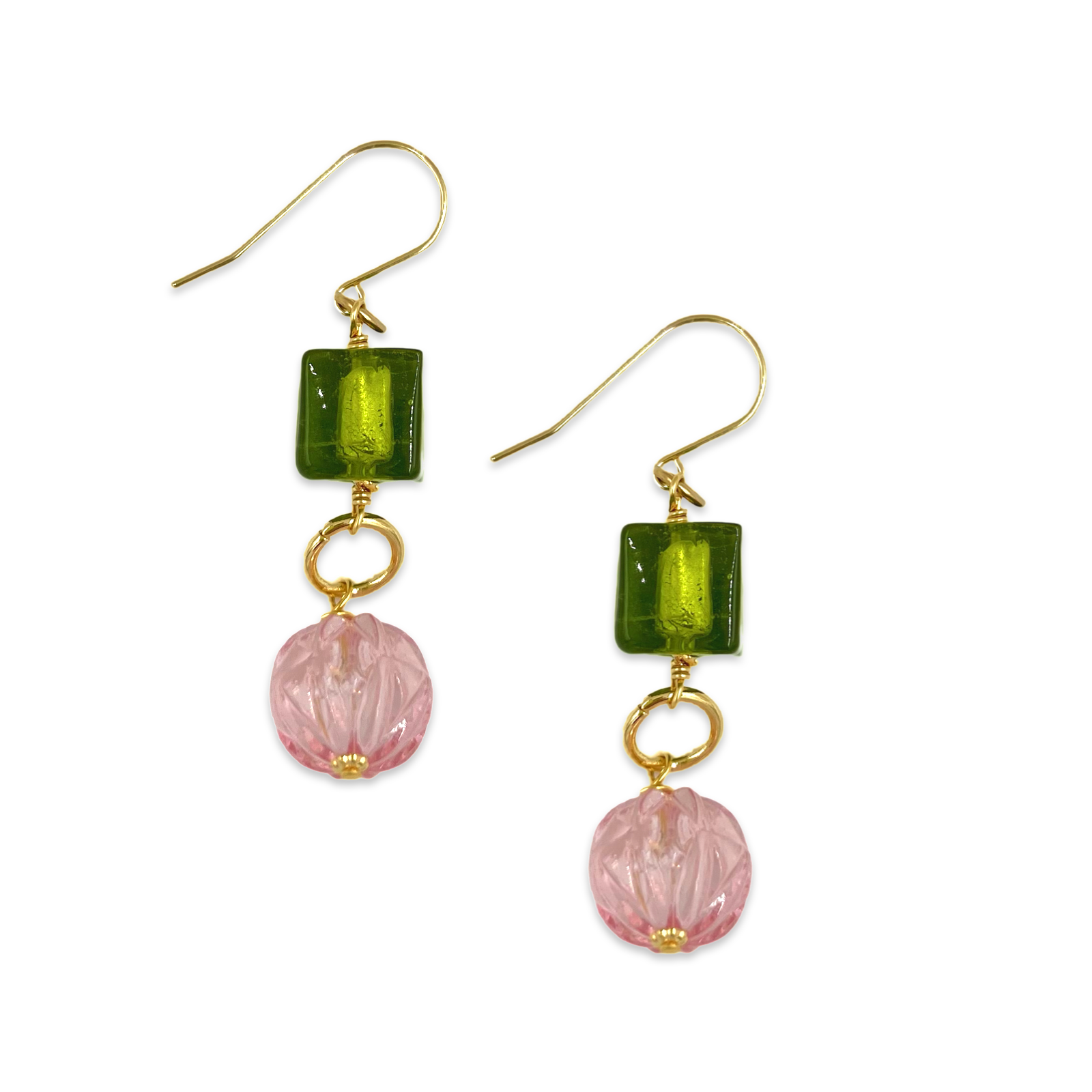 Green Apple Earring