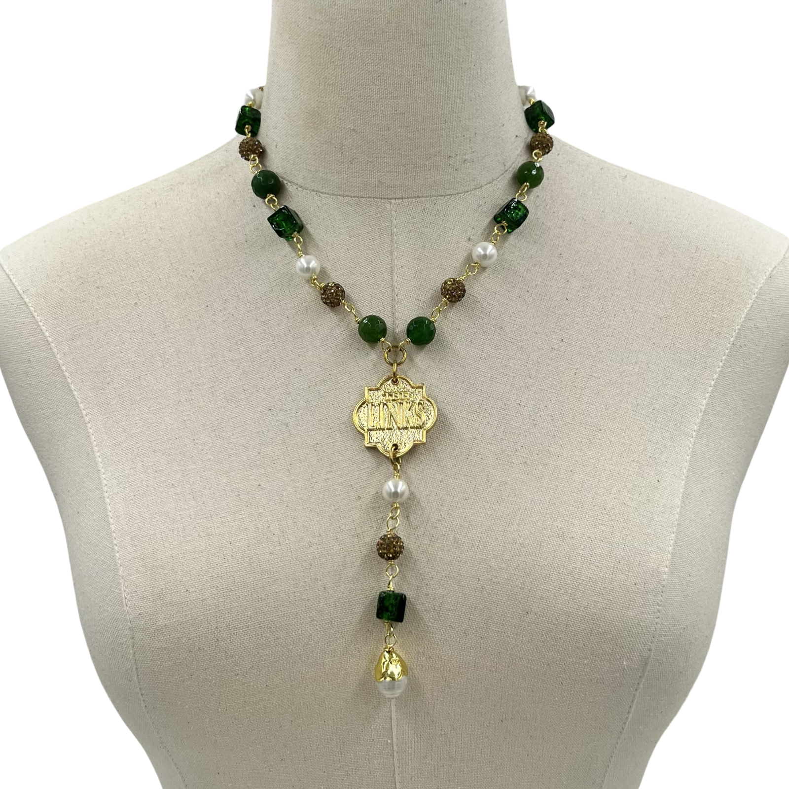 Links Stitch Necklace