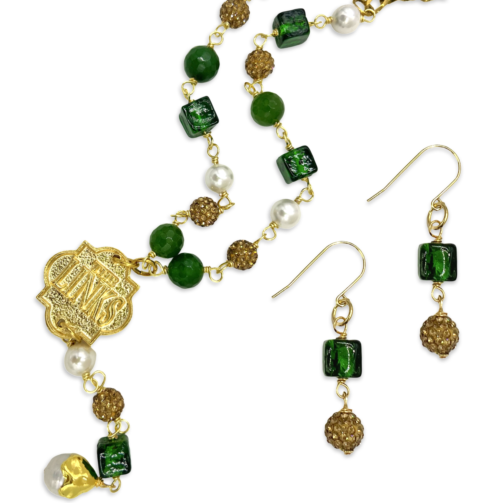 Links Stitch Necklace