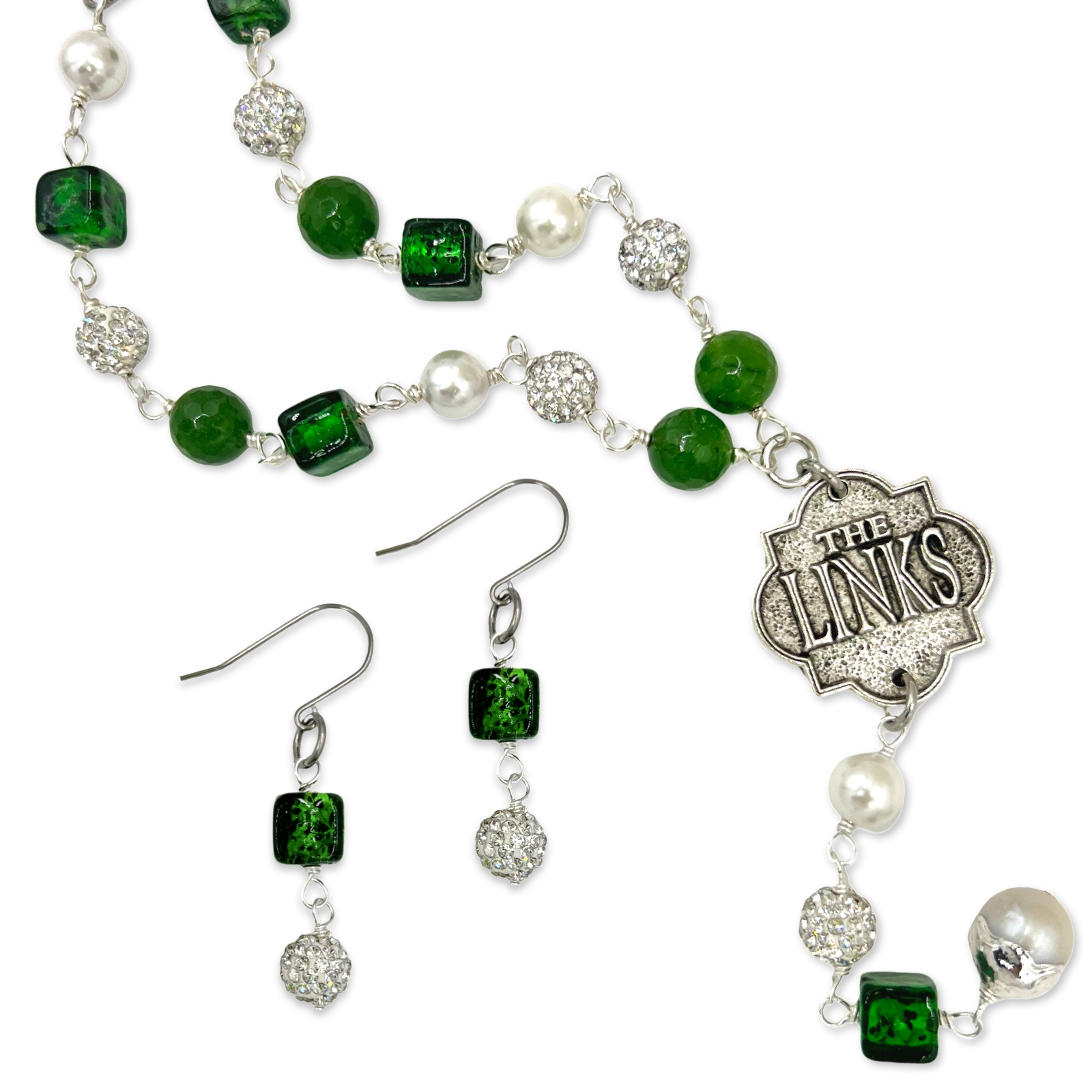 Links Stitch Necklace