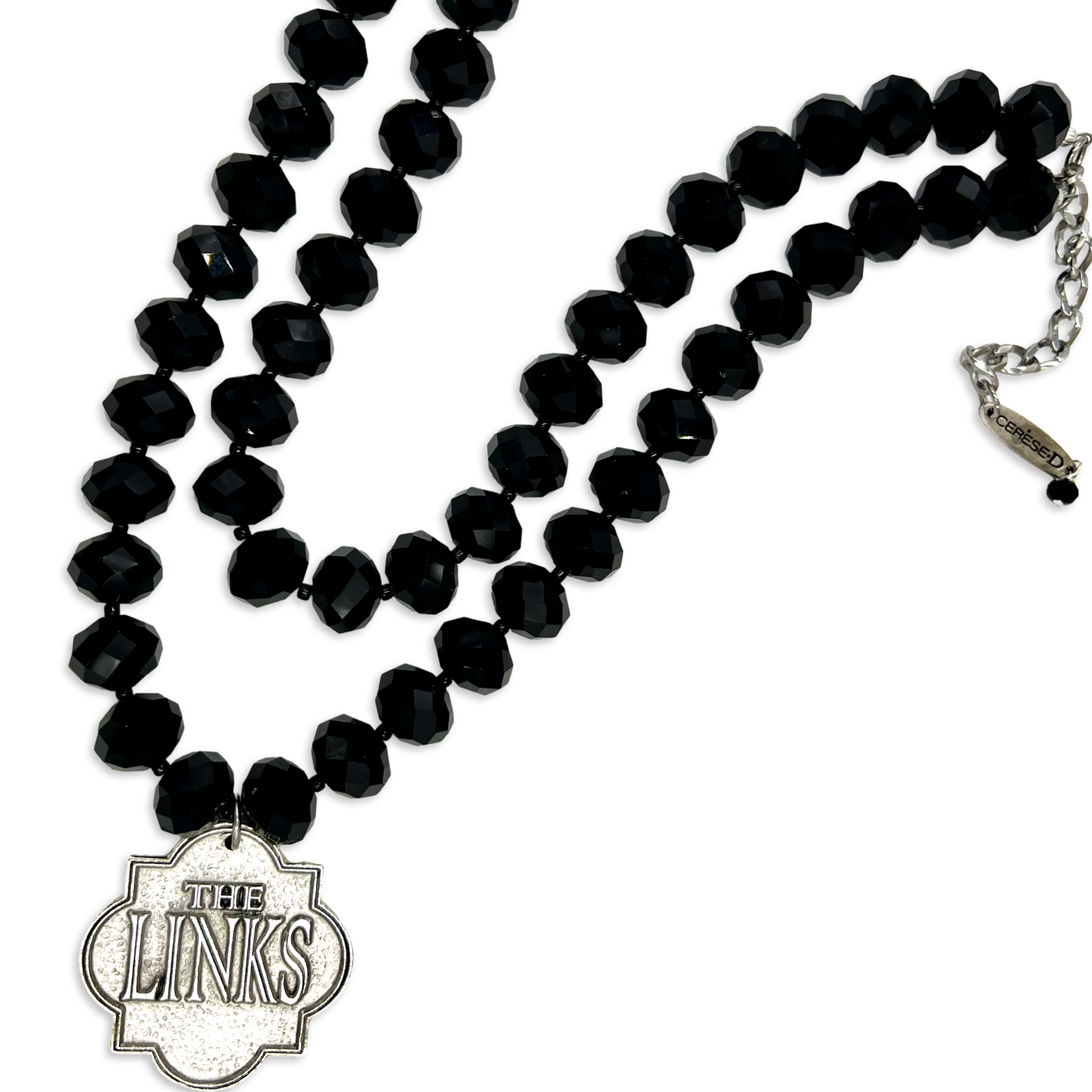 Links Double Black Casper Necklace