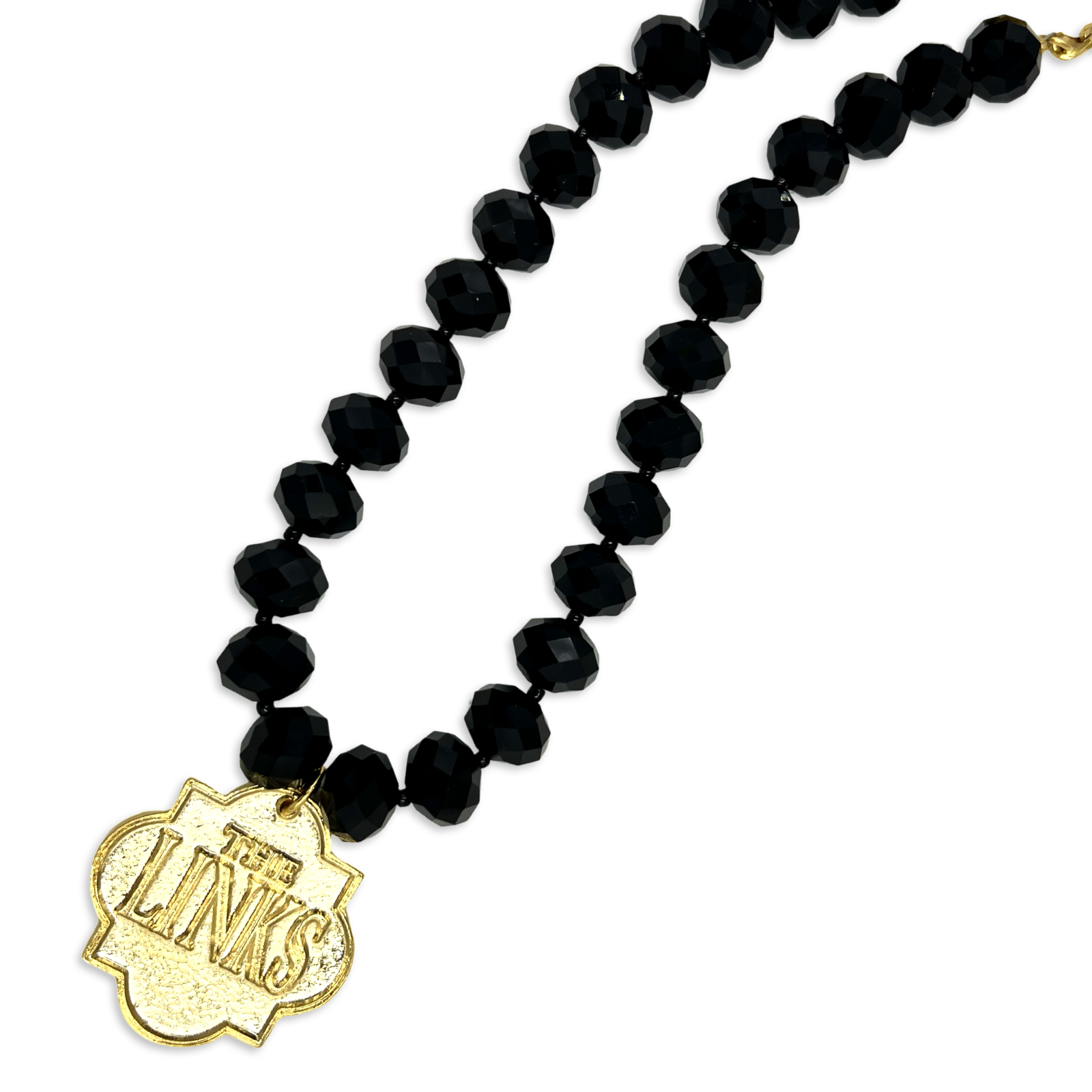 Links Single Black Casper Necklace