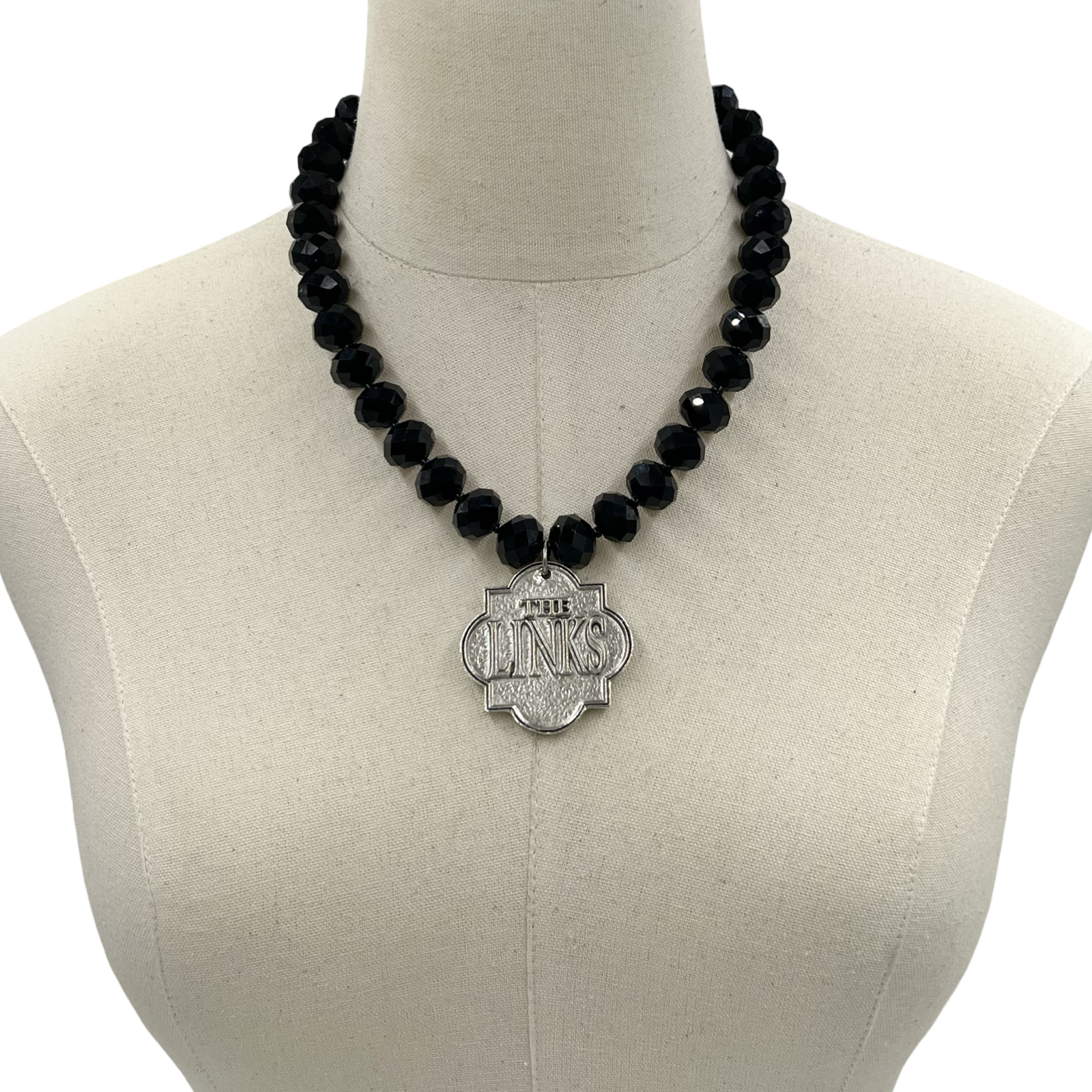 Links Single Black Casper Necklace
