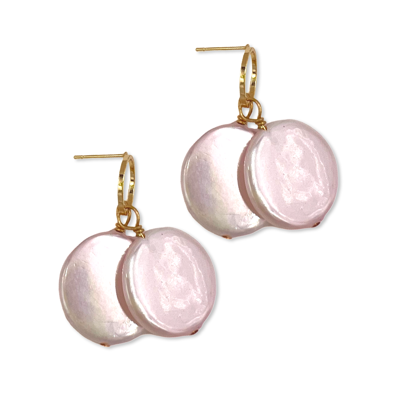 Pink Tint Earrings