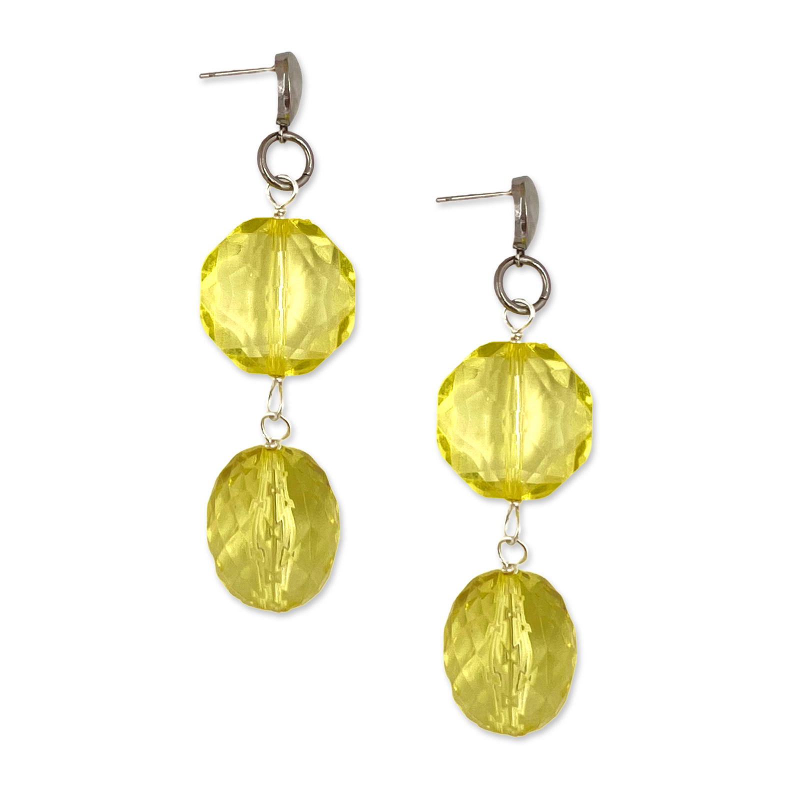 Yellow Marmalade Earring