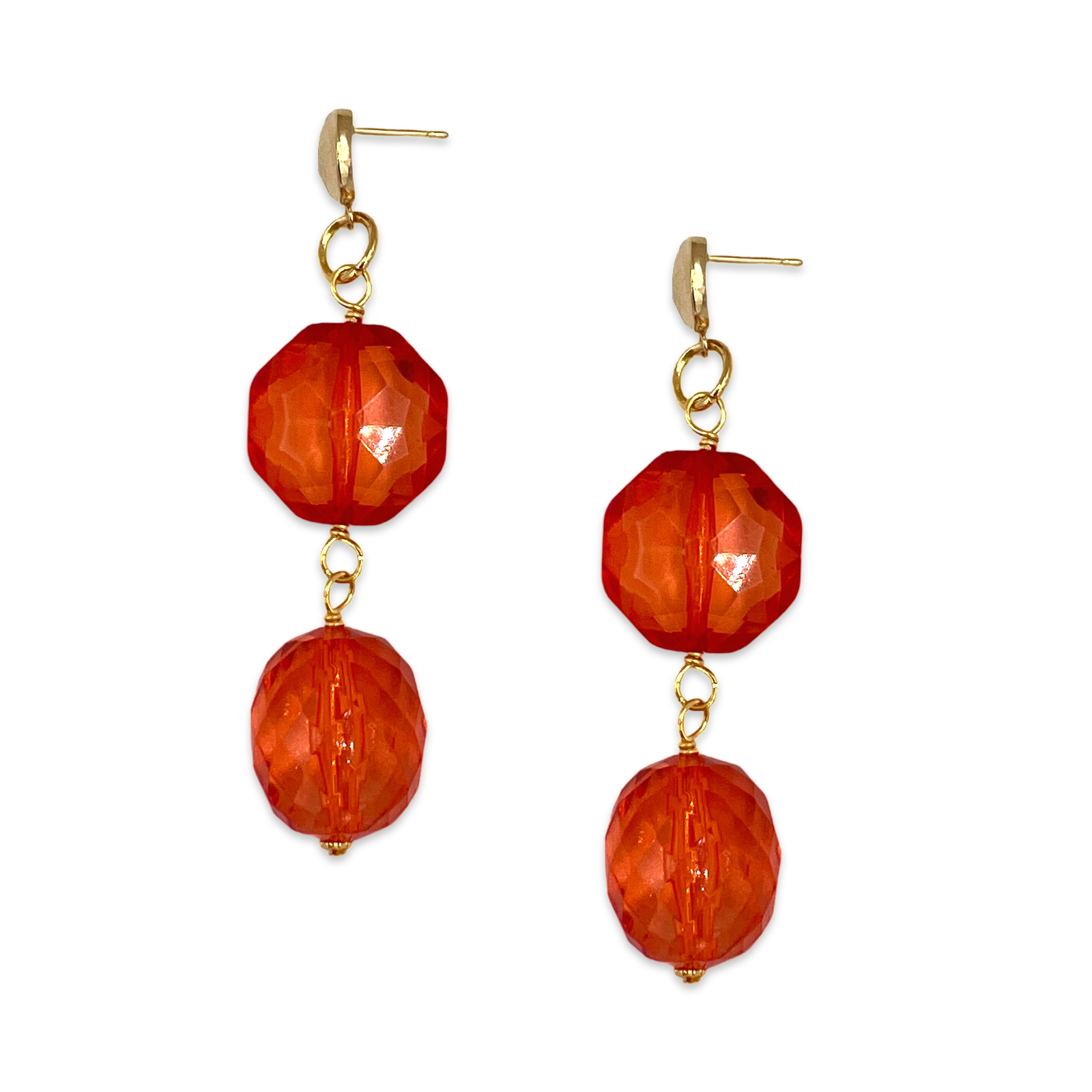 Red Marmalade Earring