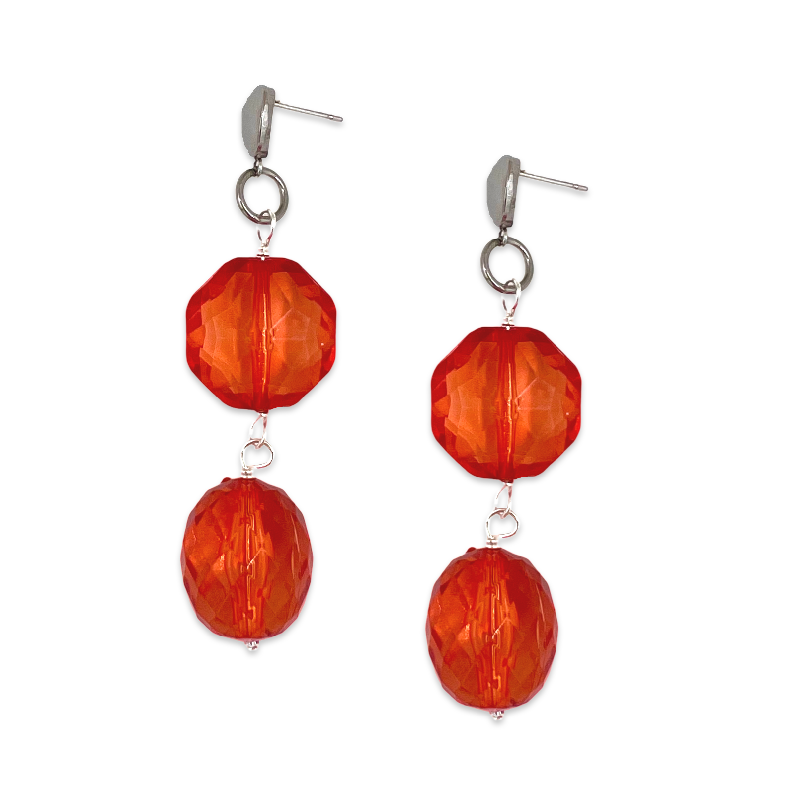 Red Marmalade Earring