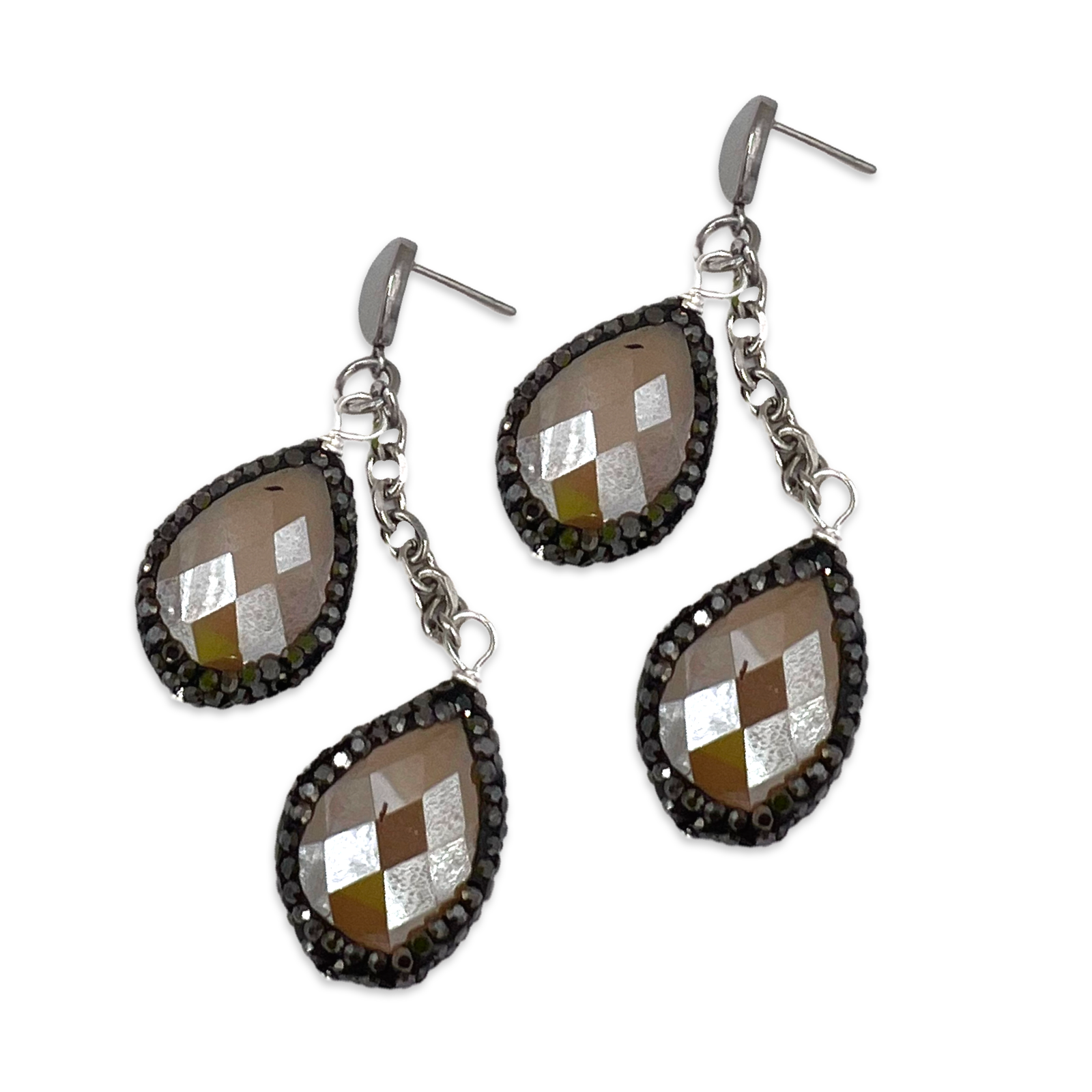 Harlem Beige Earring