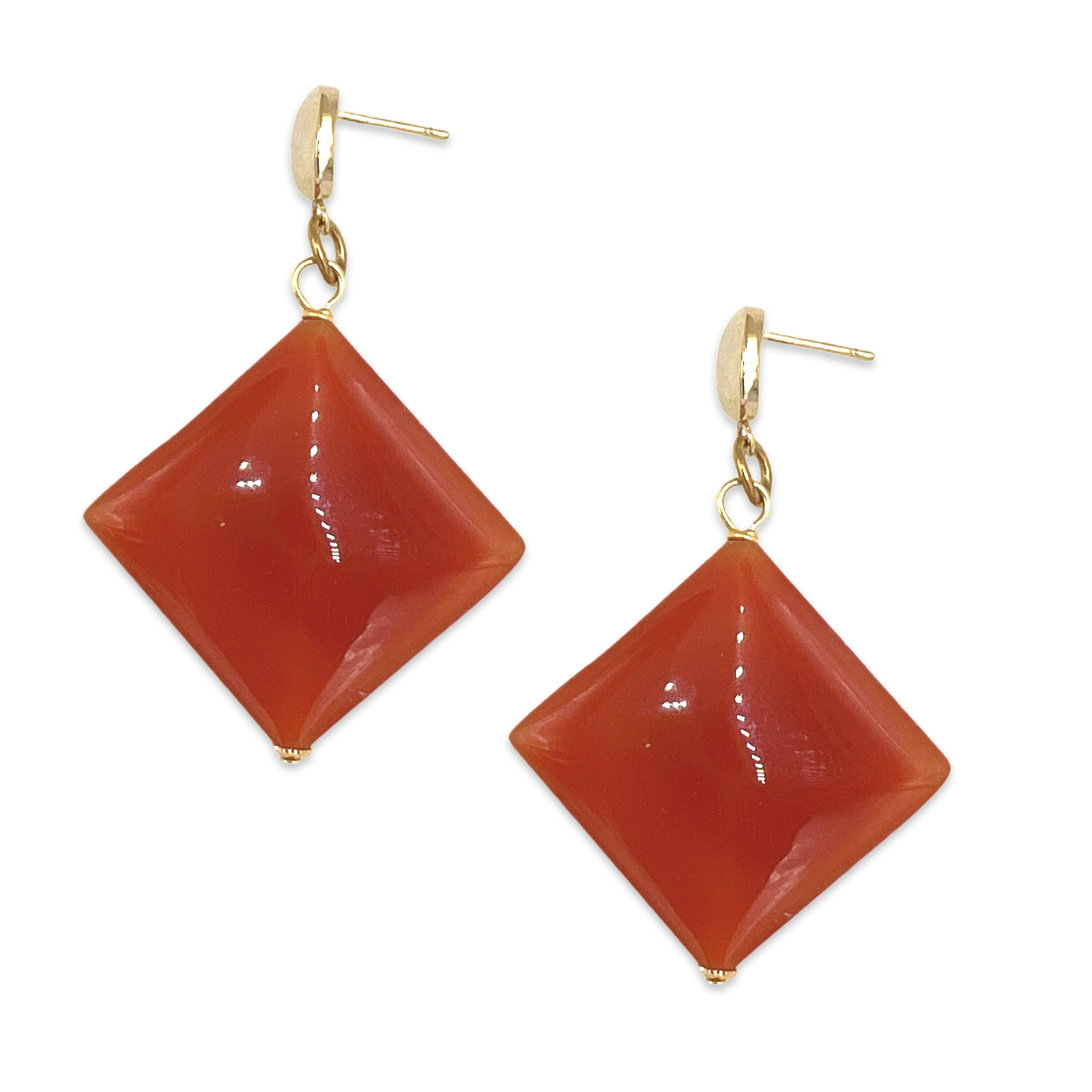 Orange Bay Earring