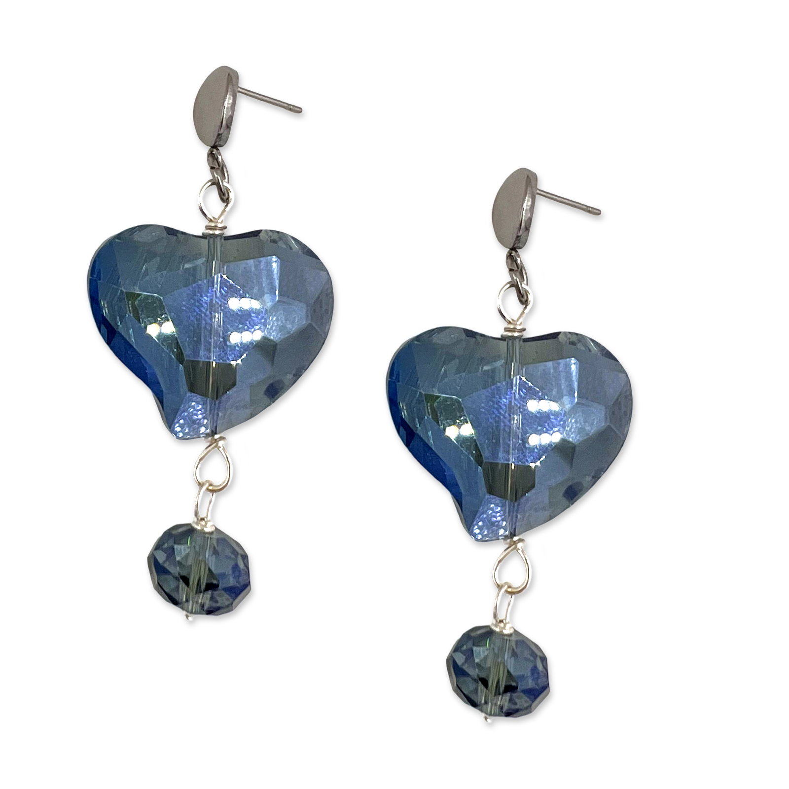 Heart Ocean Earring