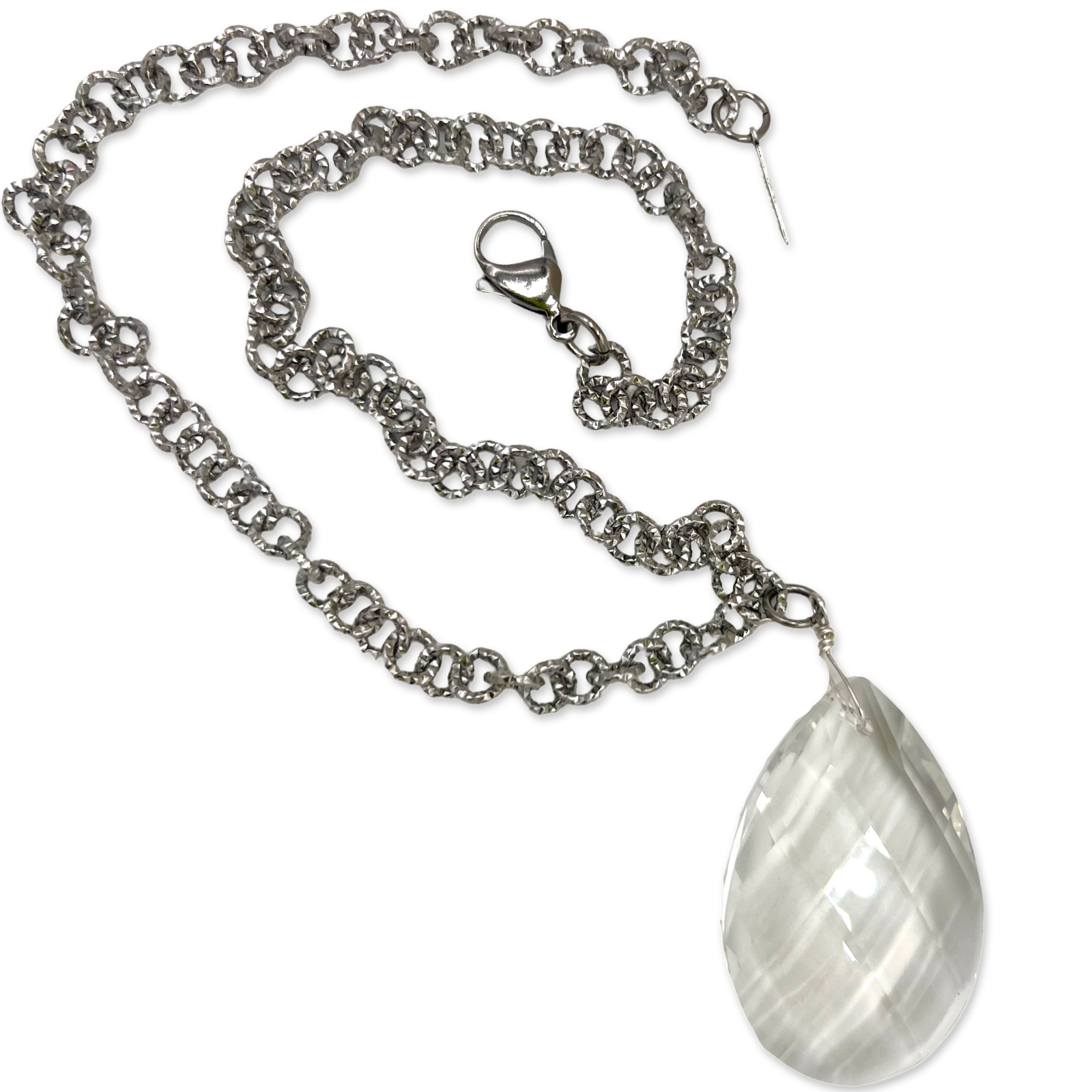 Shimmering Drop Necklace