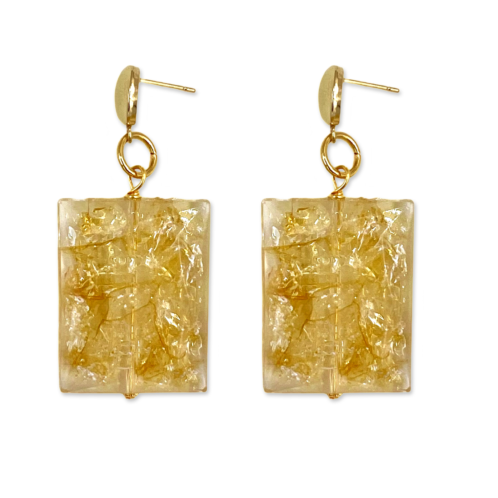 Butterscotch Amber Earring