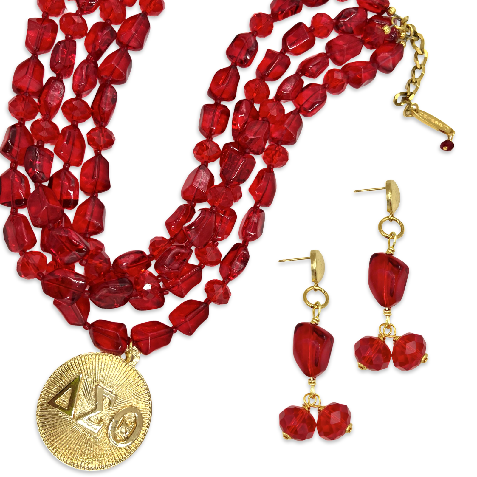 Delta Flaming Necklace