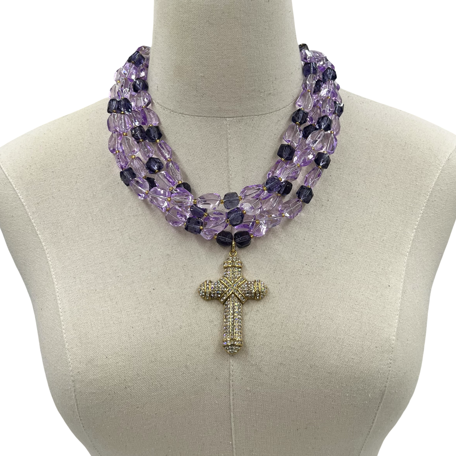 Purple Pious Necklace