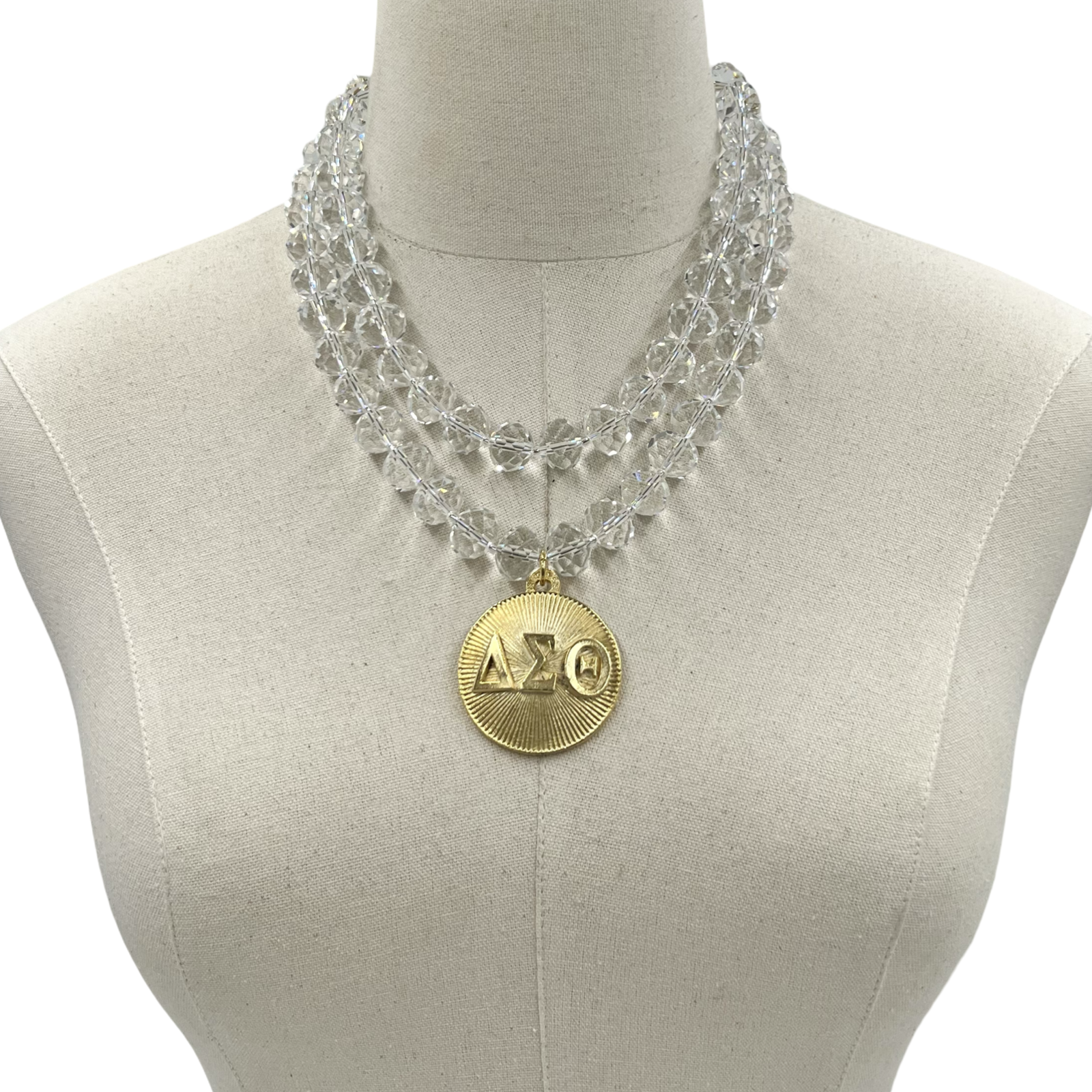 Delta Casper Clear Necklace