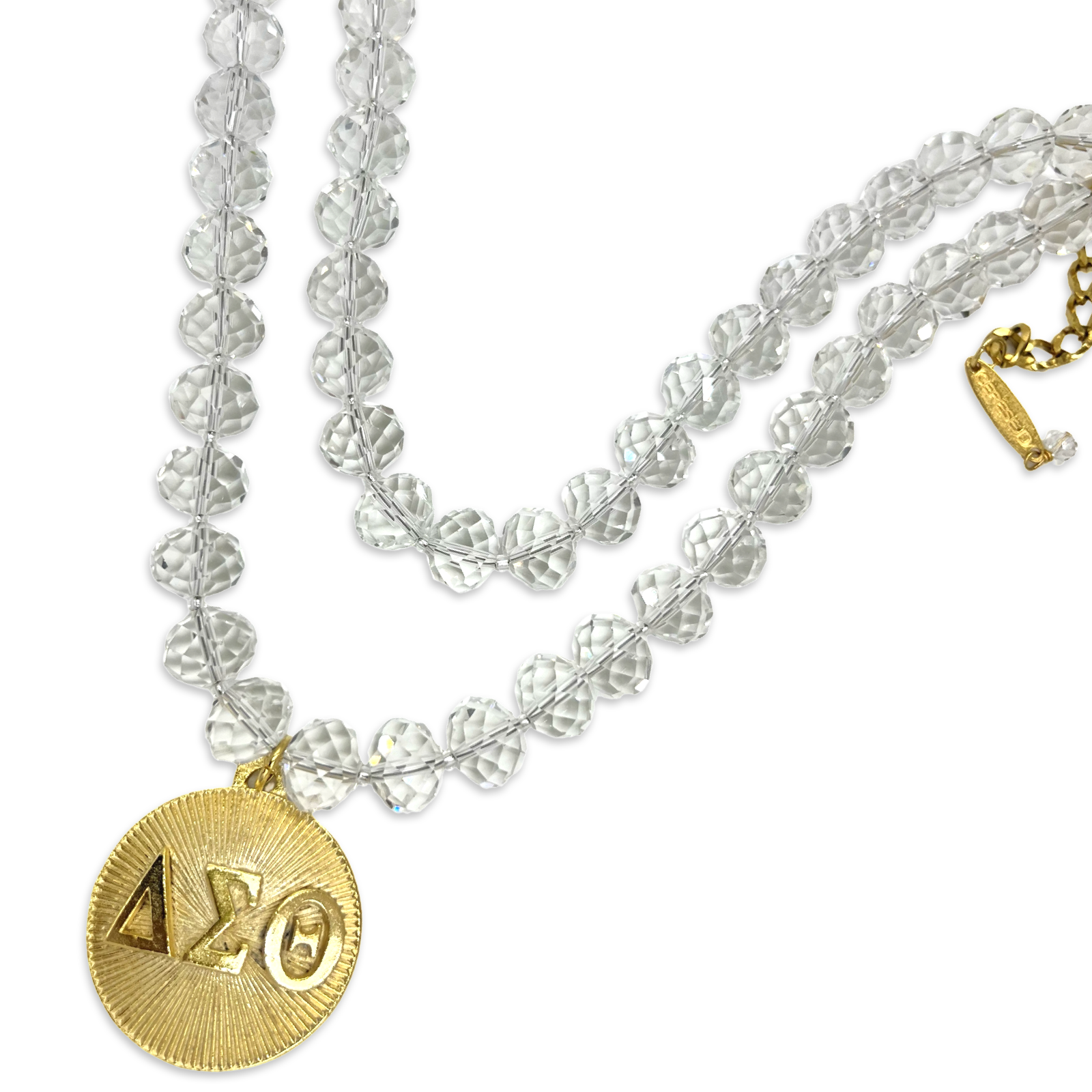 Delta Casper Clear Necklace