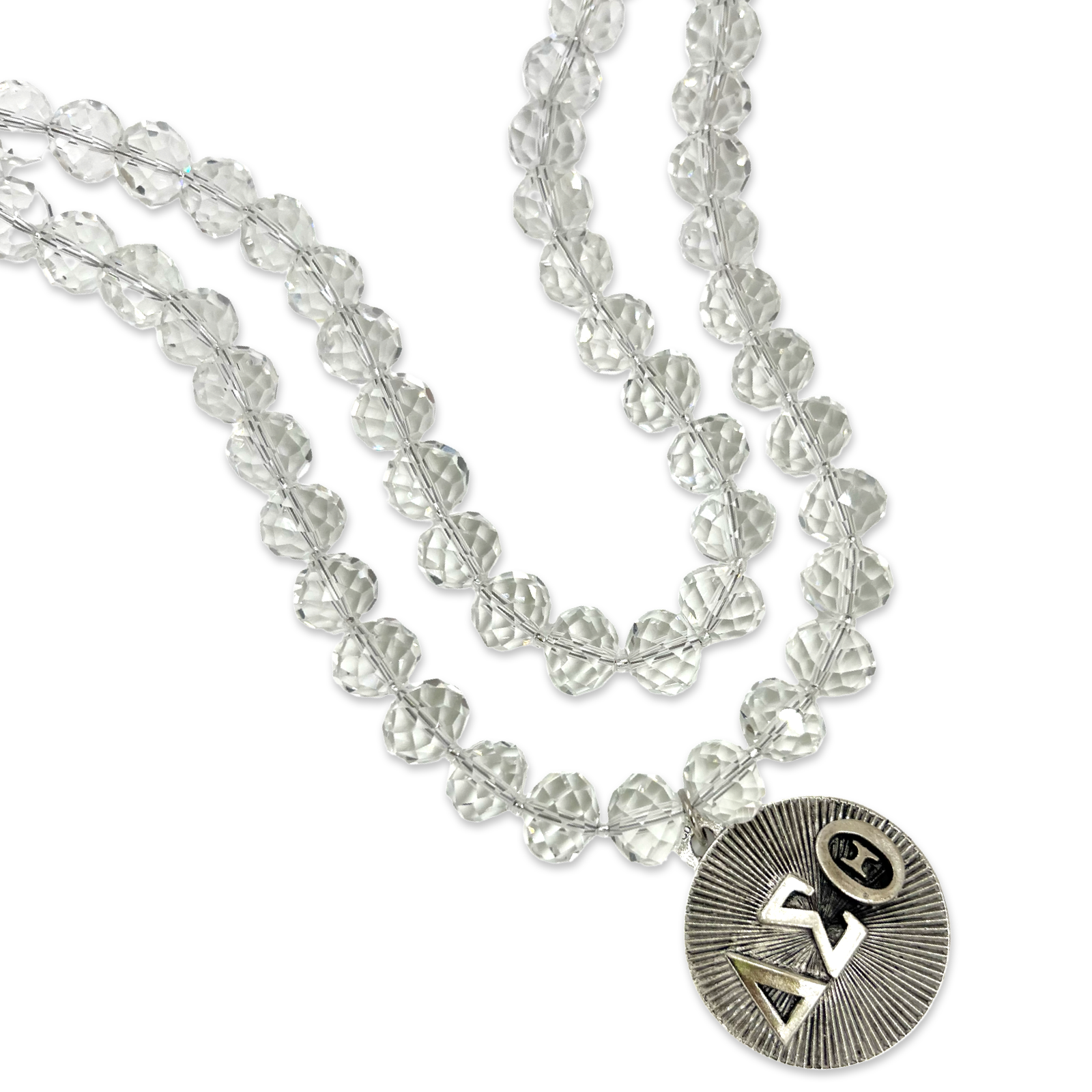 Delta Casper Clear Necklace